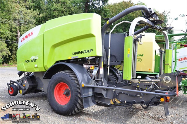 2013 CLAAS ROLLANT 455 UNIWRAP Baler/Round