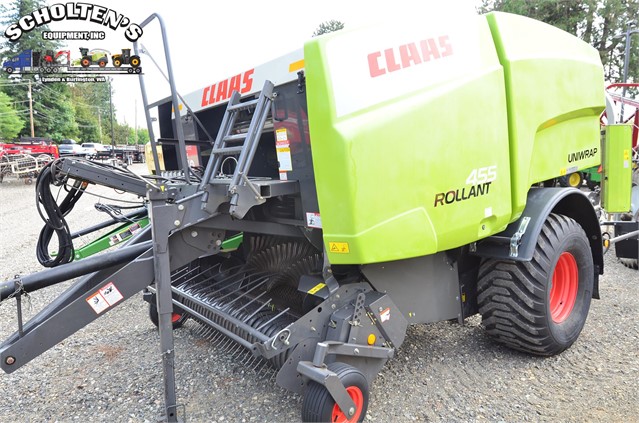 2013 CLAAS ROLLANT 455 UNIWRAP Baler/Round