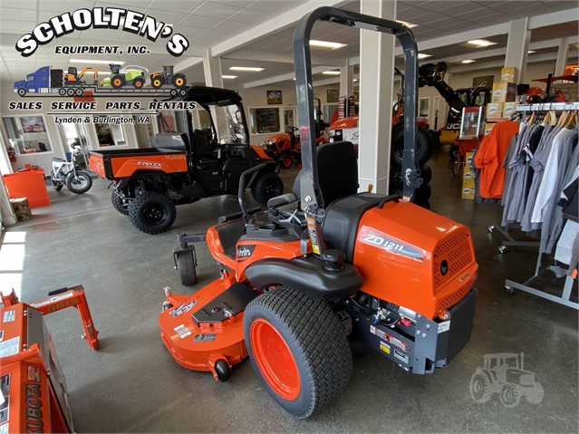 2021 Kubota ZD1211 Mower