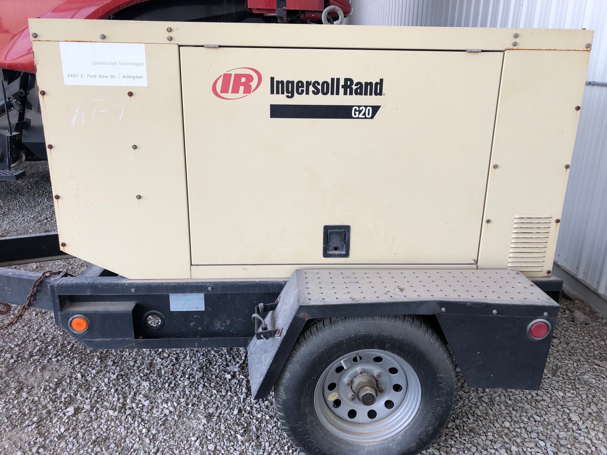 2005 Ingersoll-Rand G20 Generator