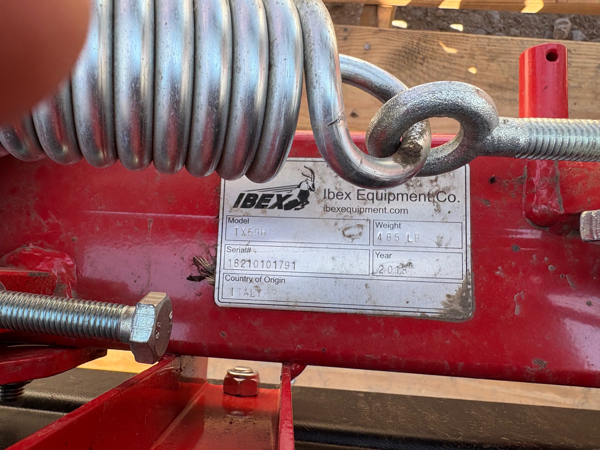 2018 Misc TX59H Mower/Sickle