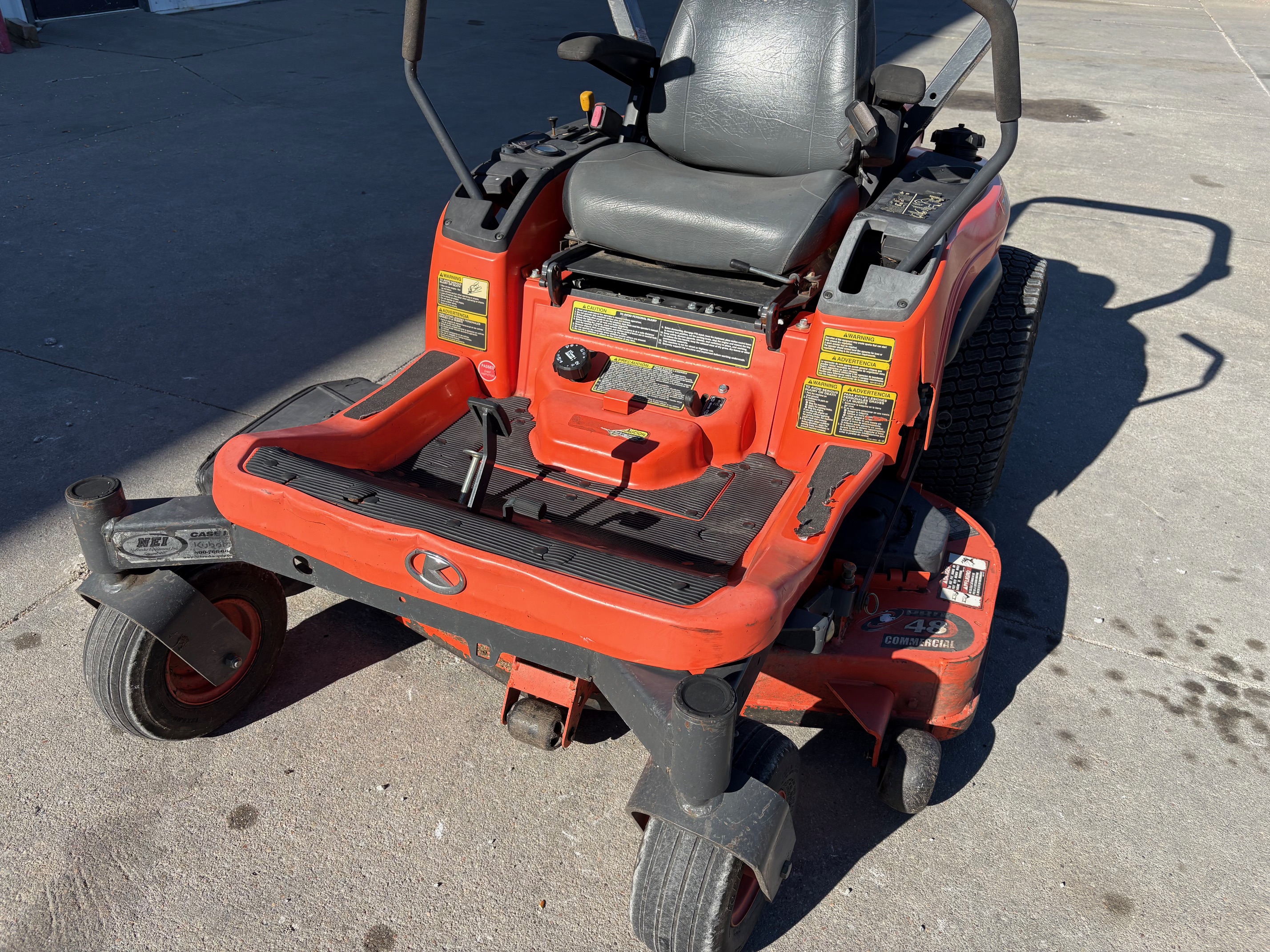 2009 Kubota ZG222-48 Mower/Zero Turn