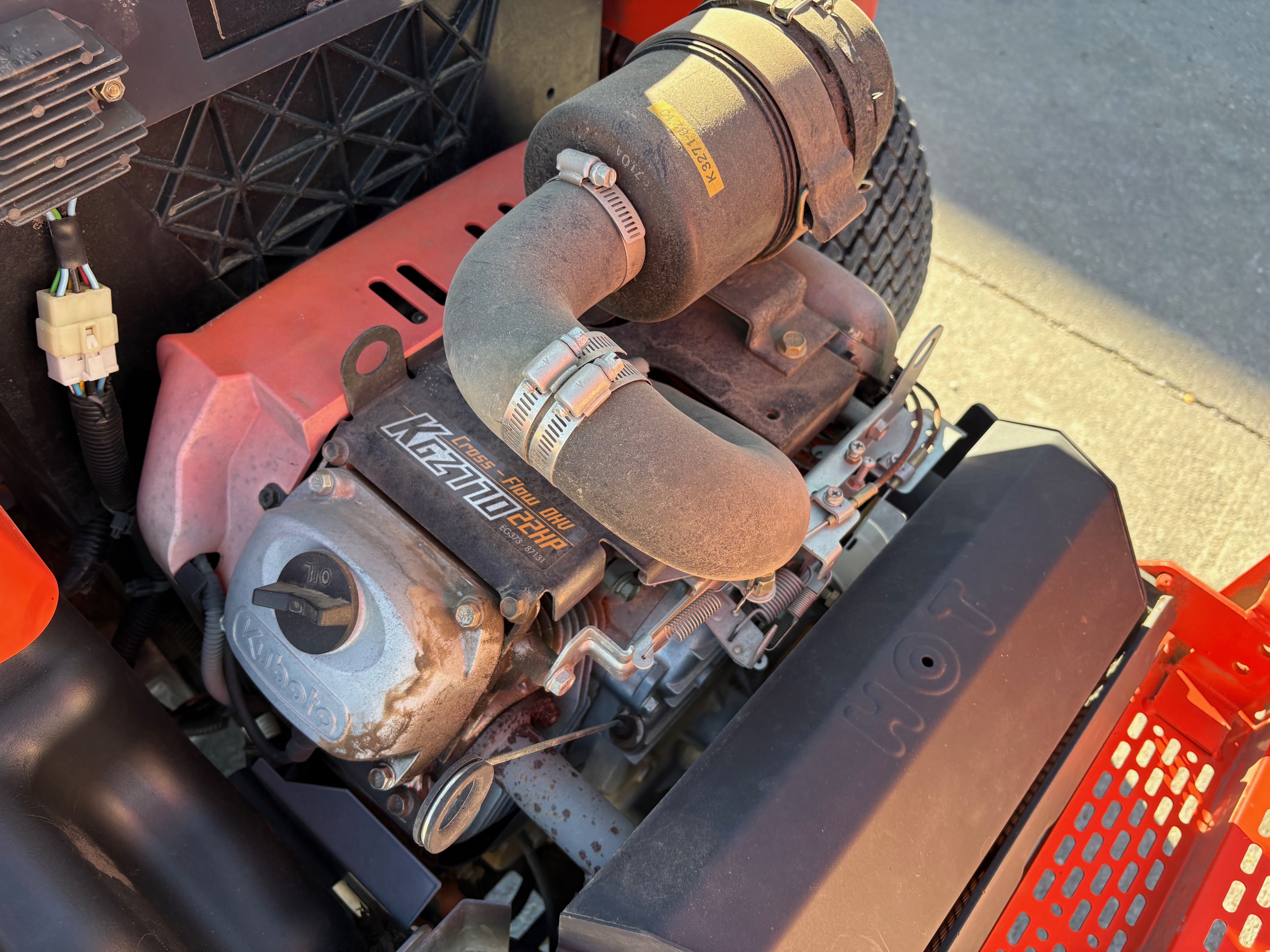 2009 Kubota ZG222-48 Mower/Zero Turn