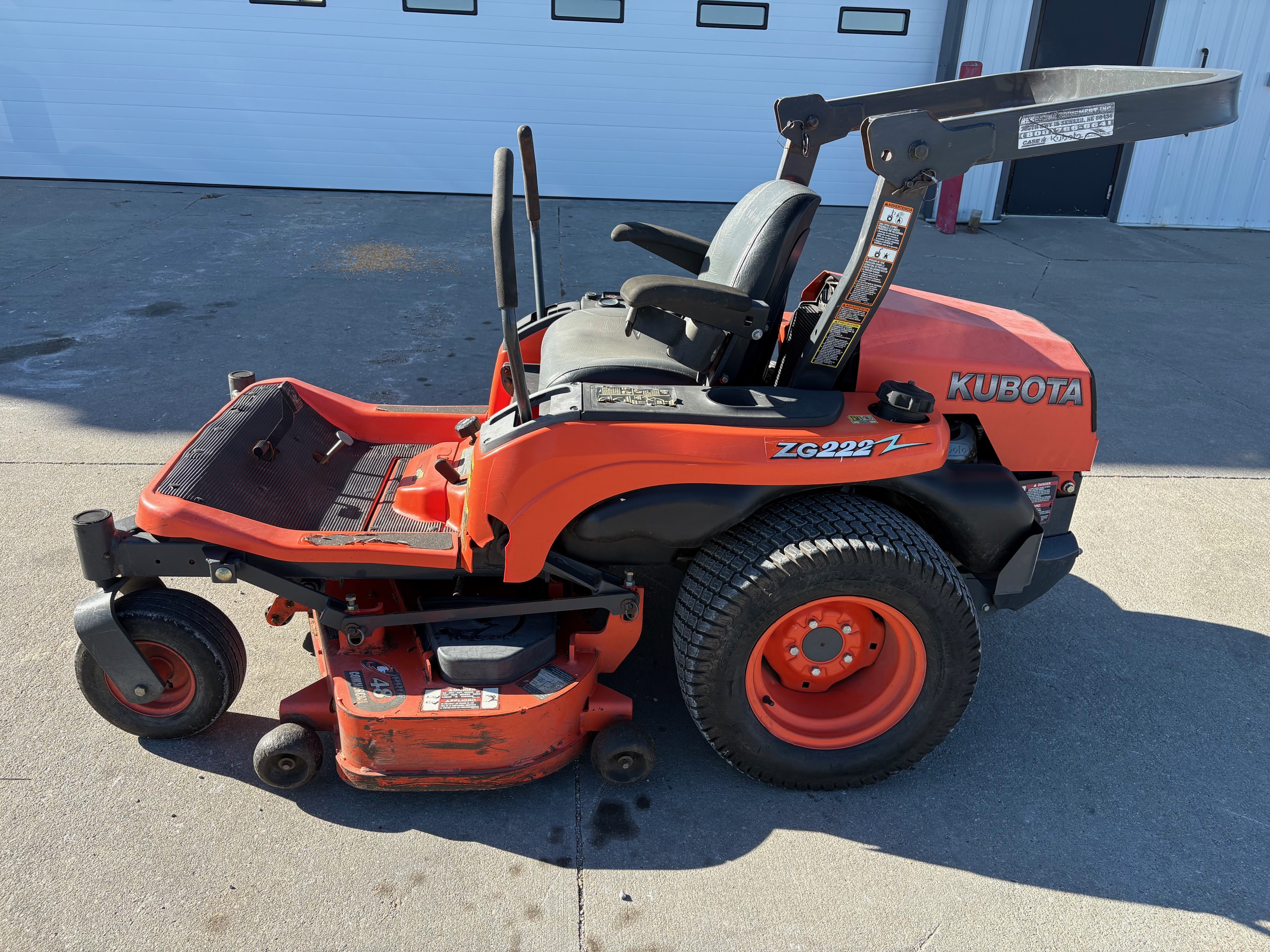 2009 Kubota ZG222-48 Mower/Zero Turn