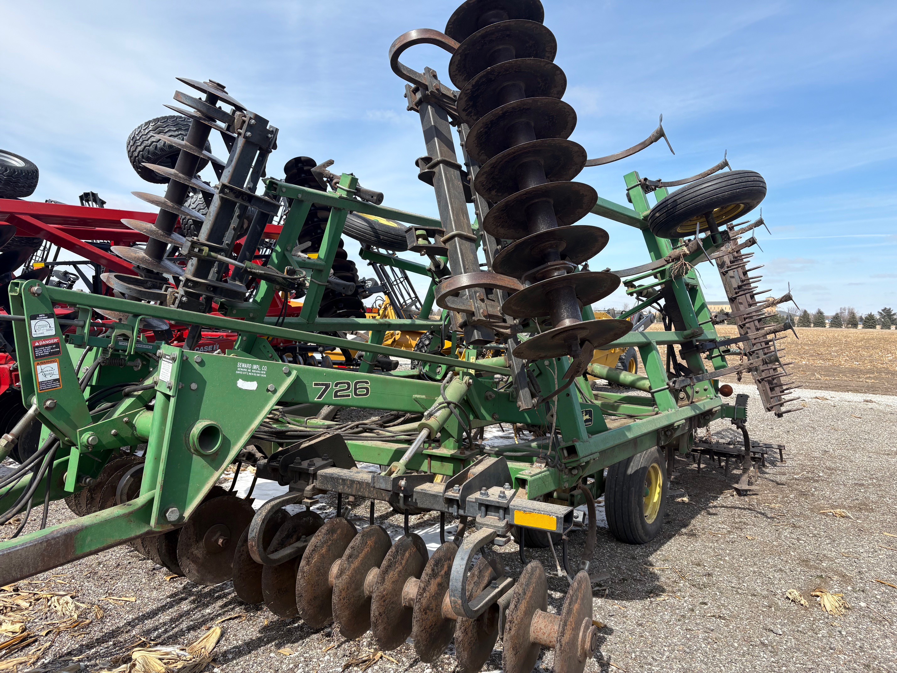 1996 John Deere 726 Mulch Finisher