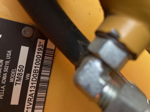 2011 Vermeer TM850 Mower/Disc