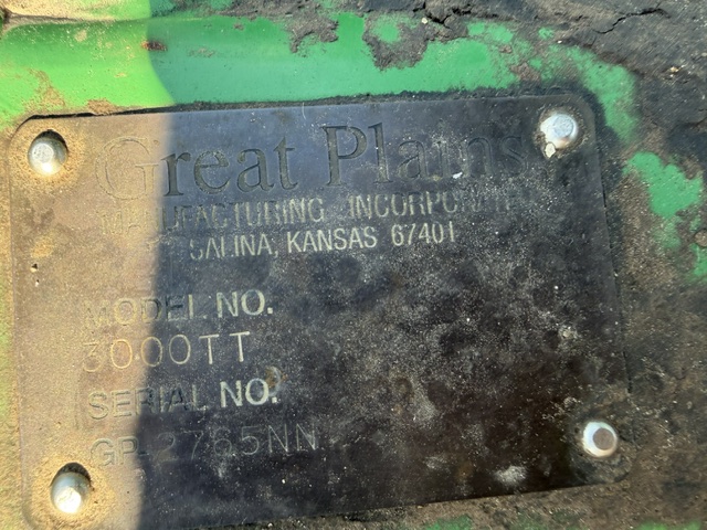 2009 Great Plains 3000TT Tillage