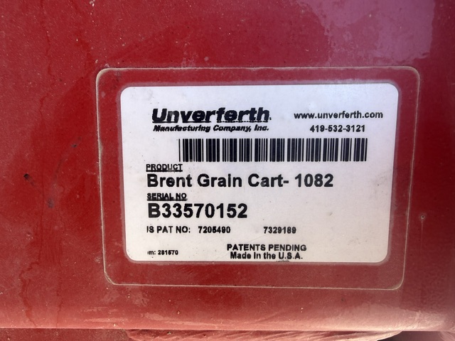 2014 Brent 1082 Grain Cart