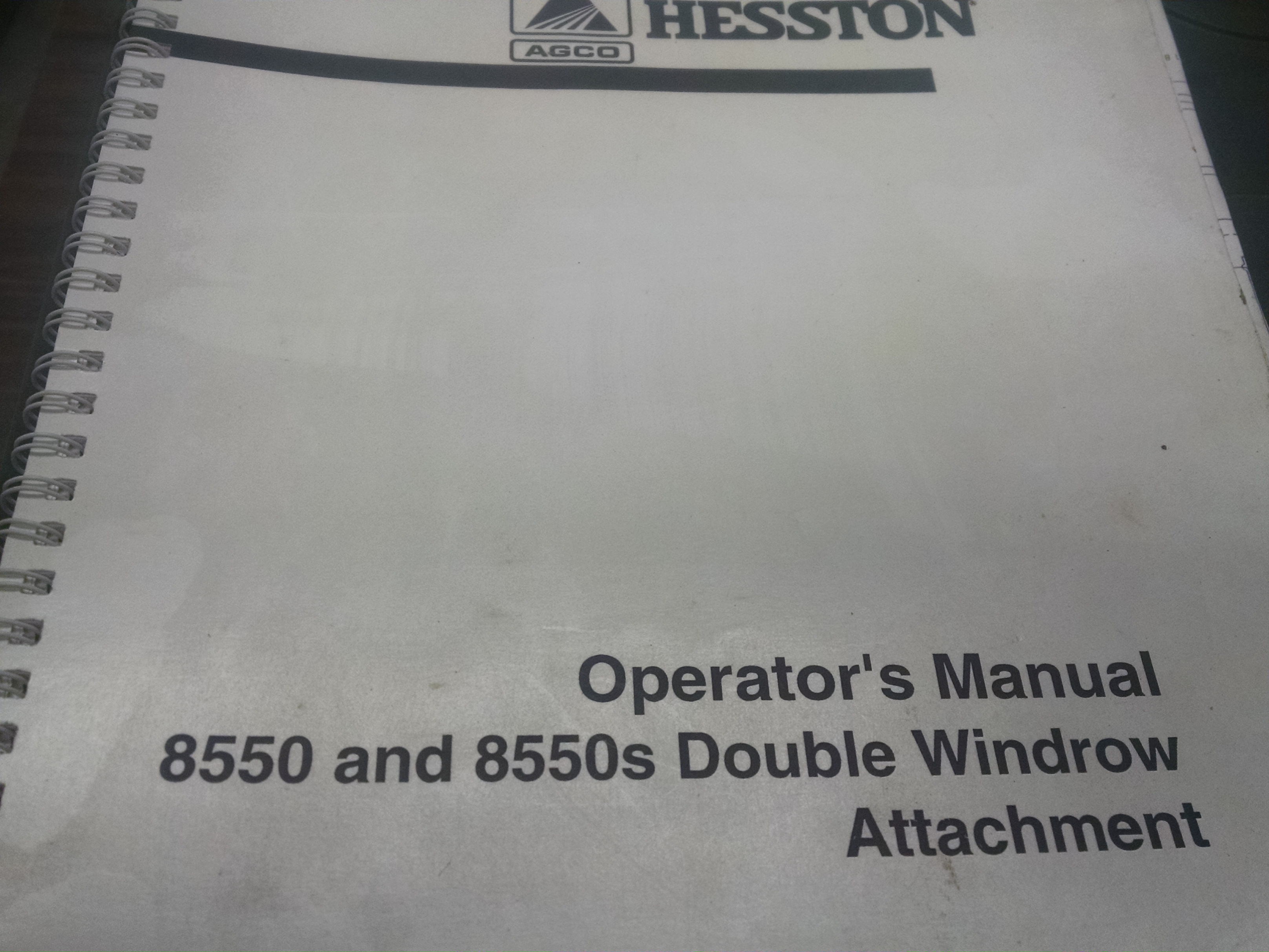 2001 Hesston DWA Windrow Merger