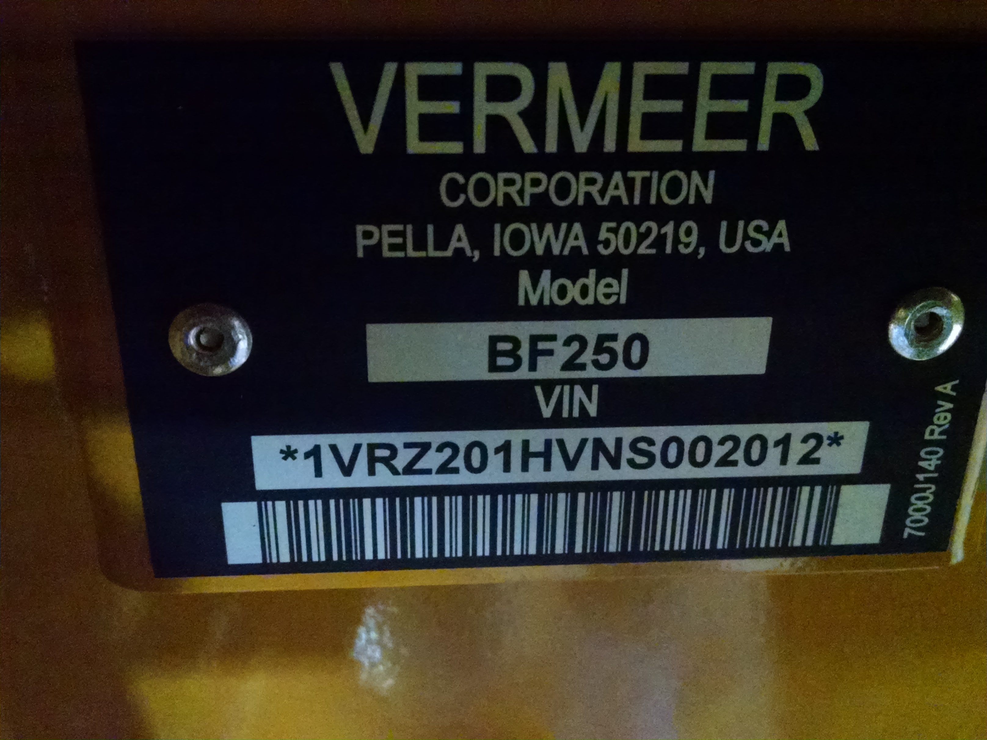 2022 Vermeer BF230 Feed Wagon