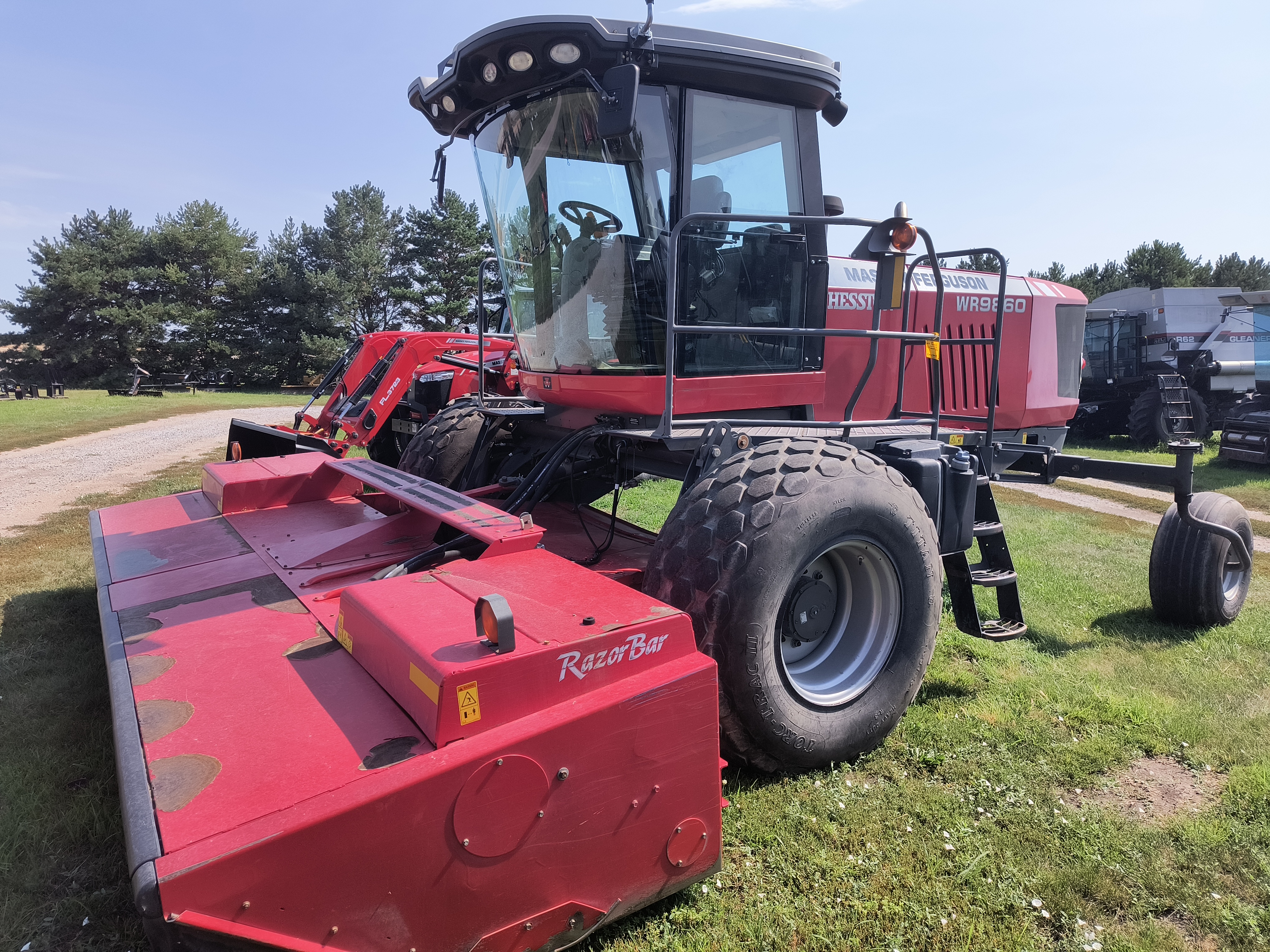 2015 Massey Ferguson WR9860 Windrower