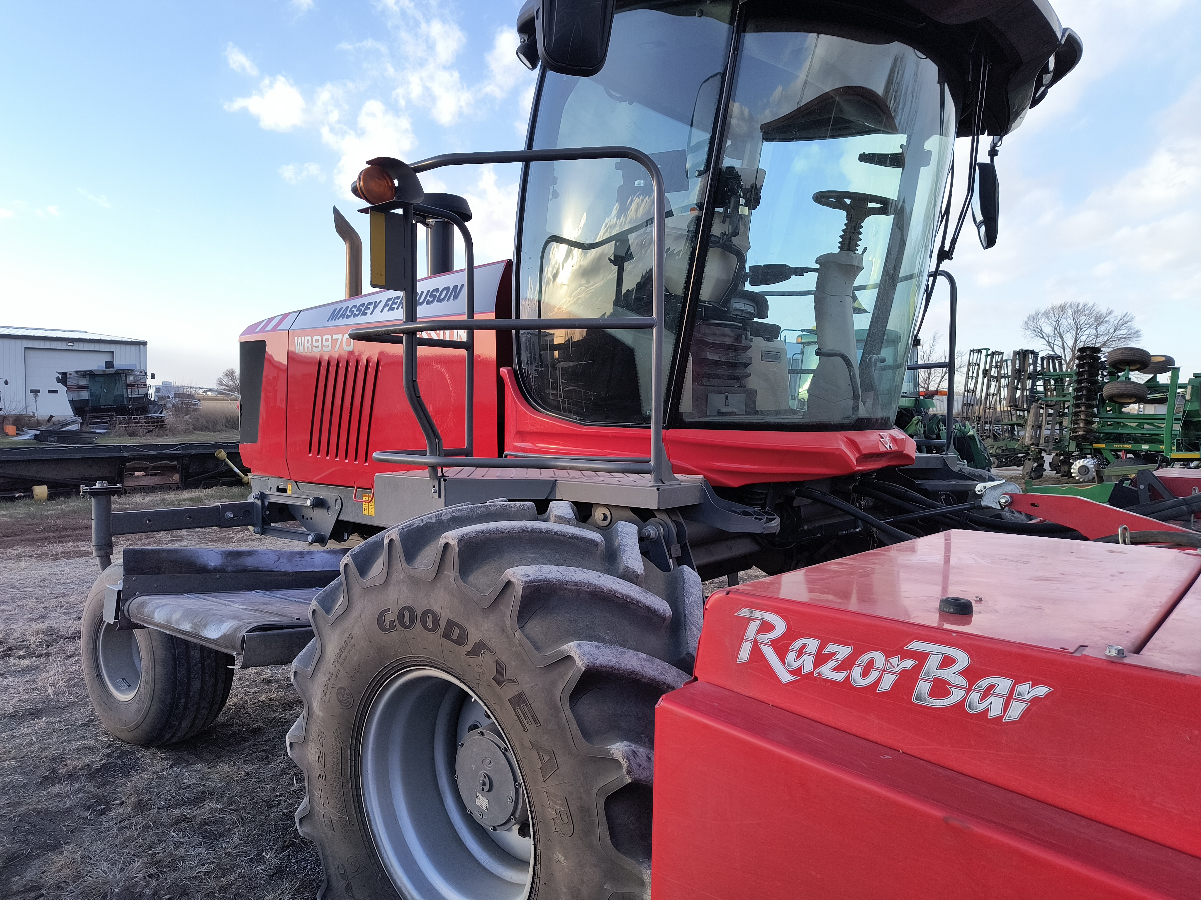 2022 Massey Ferguson WR9970 Windrower