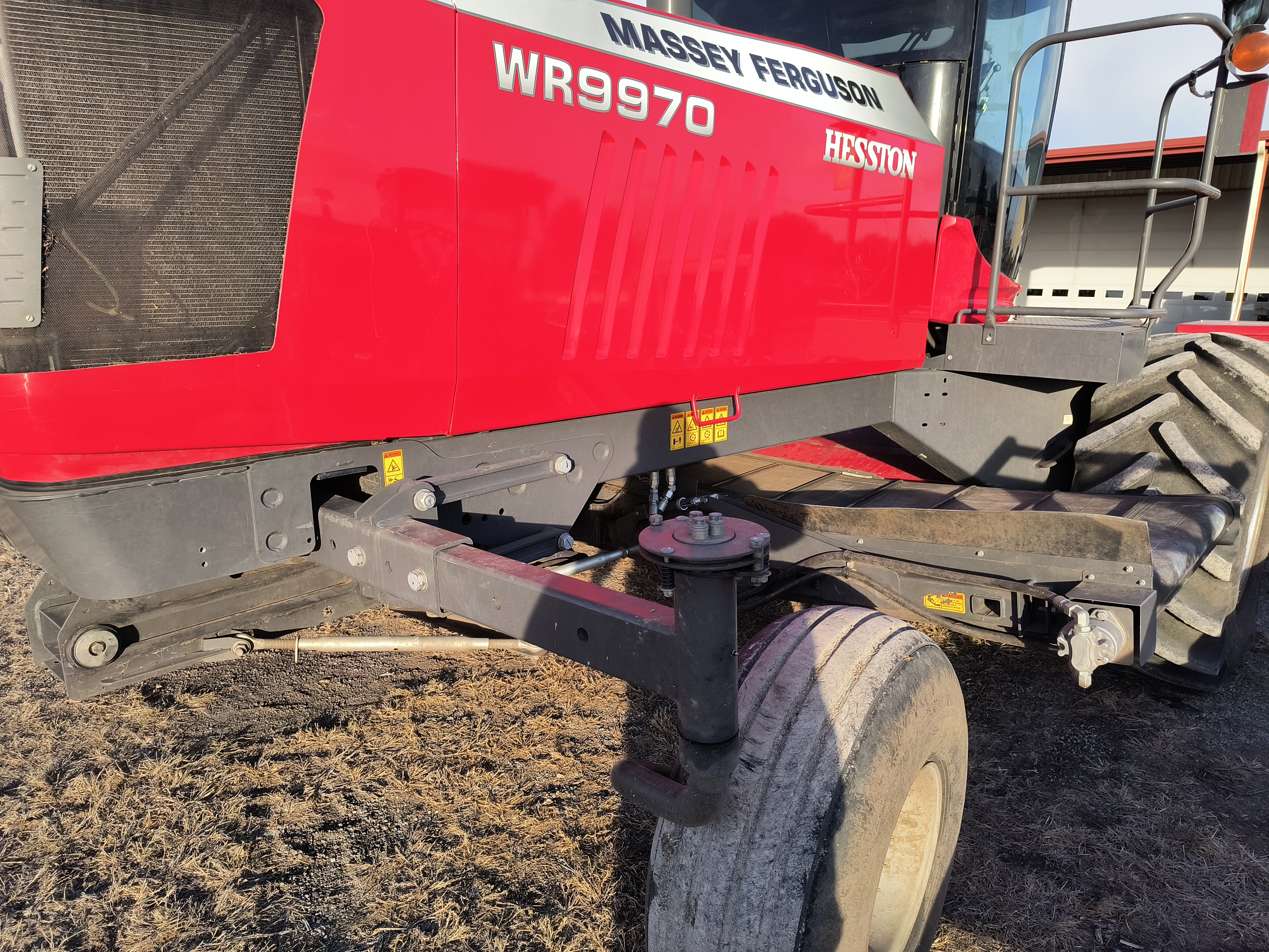 2022 Massey Ferguson WR9970 Windrower