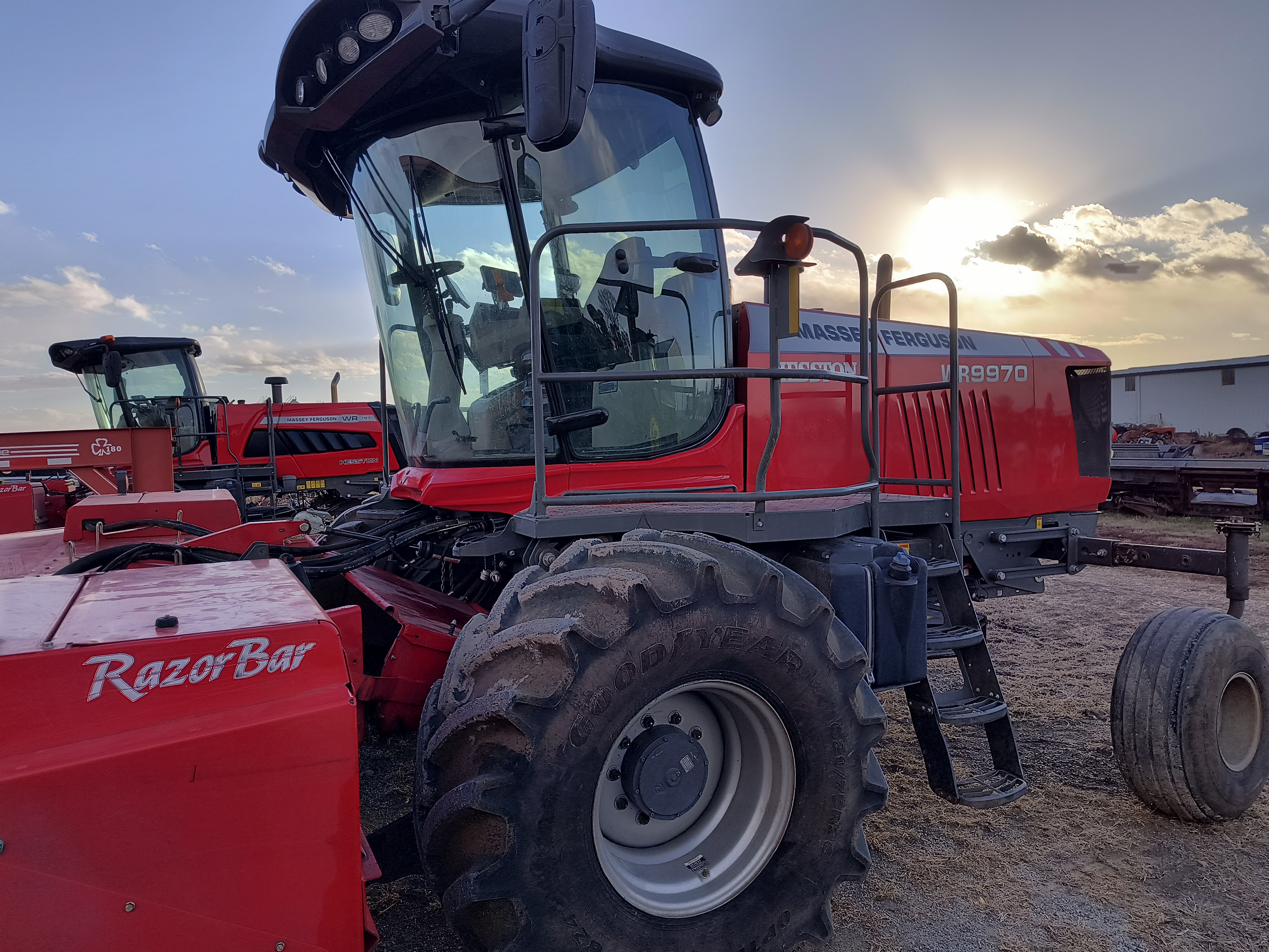 2022 Massey Ferguson WR9970 Windrower