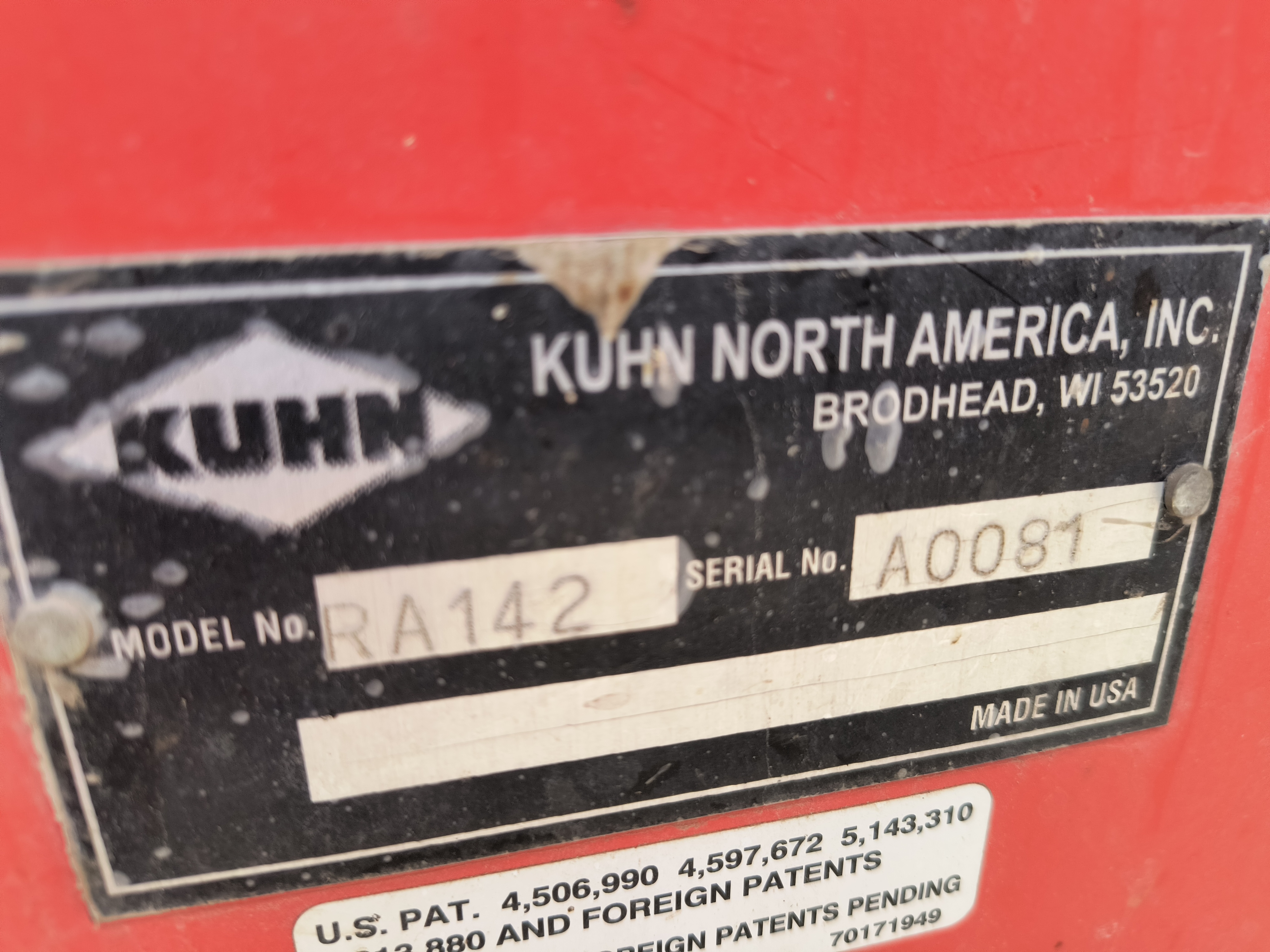 2013 Kuhn Knight RA142 Feed Wagon