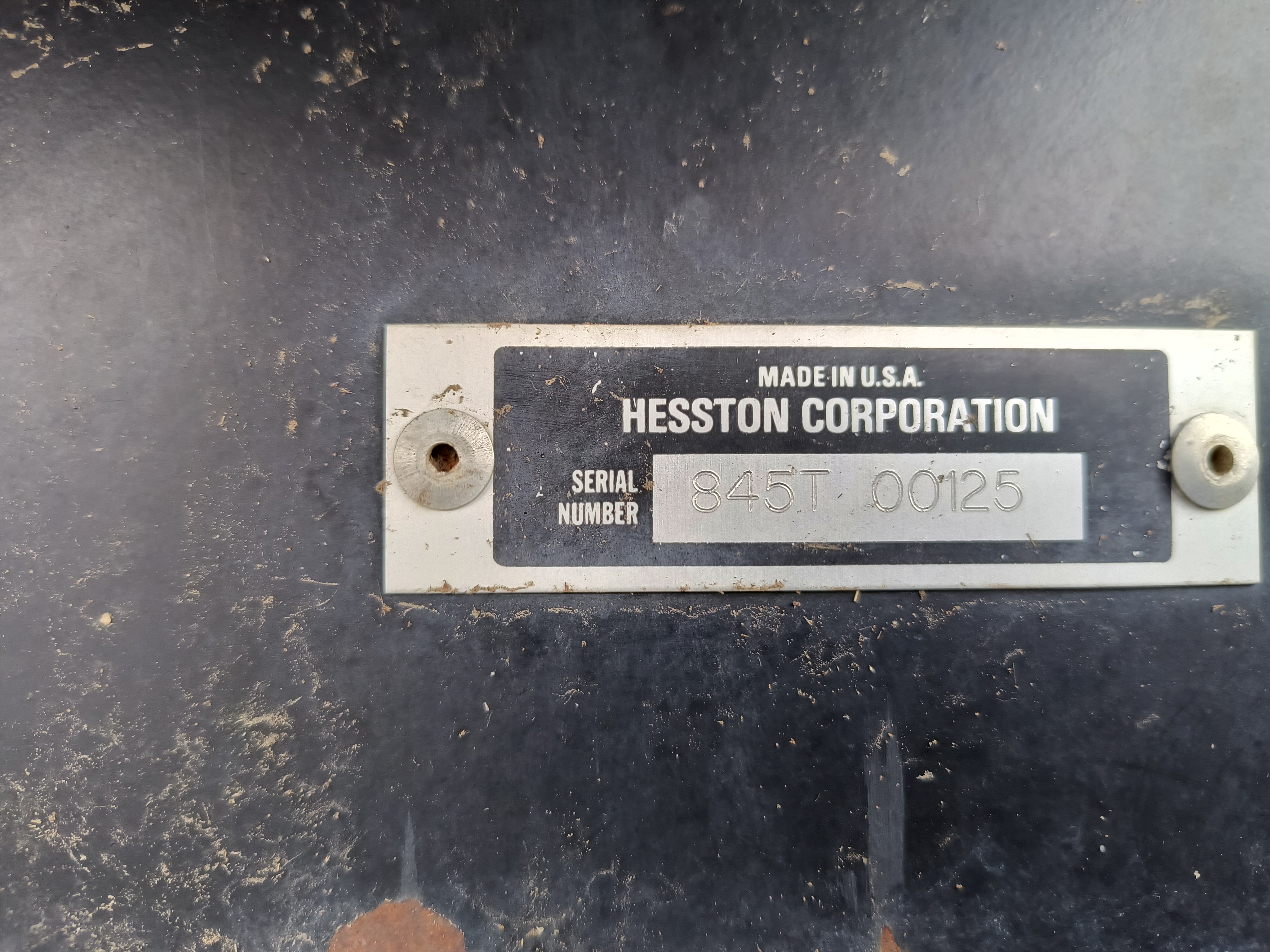 1999 Hesston 8450 Mower Conditioner/Sickle