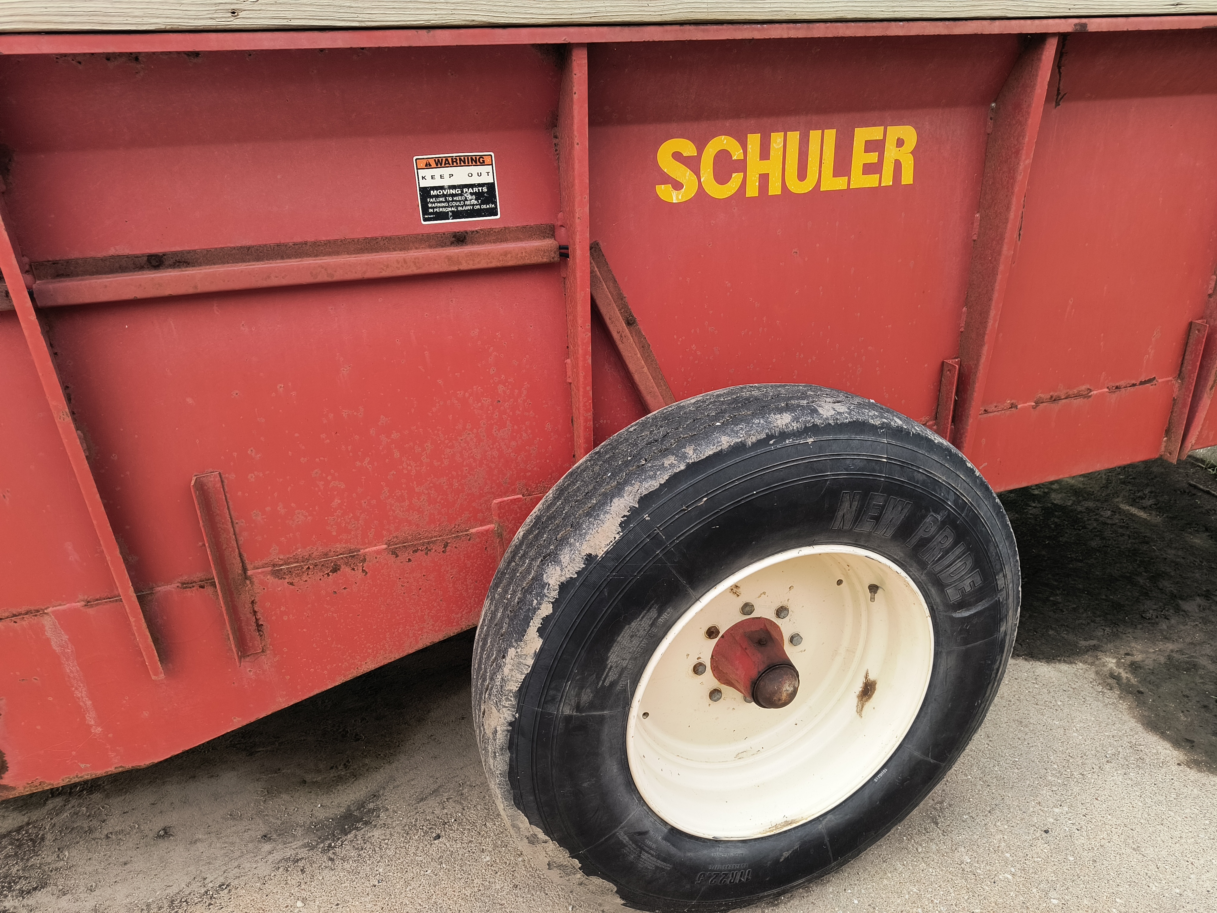1979 Schuler BF175 Feed Wagon