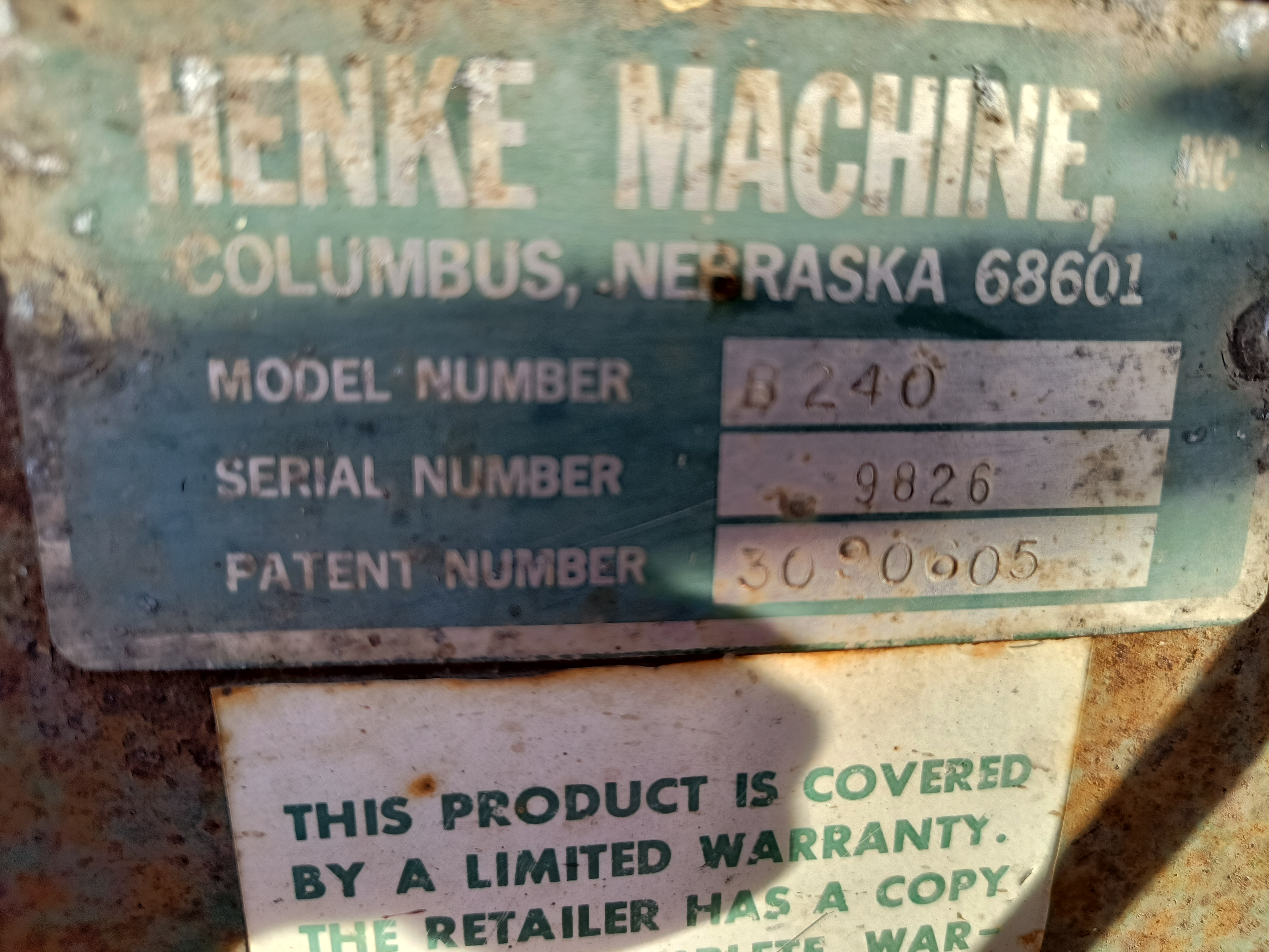 1978 Henke B240 Feed Wagon