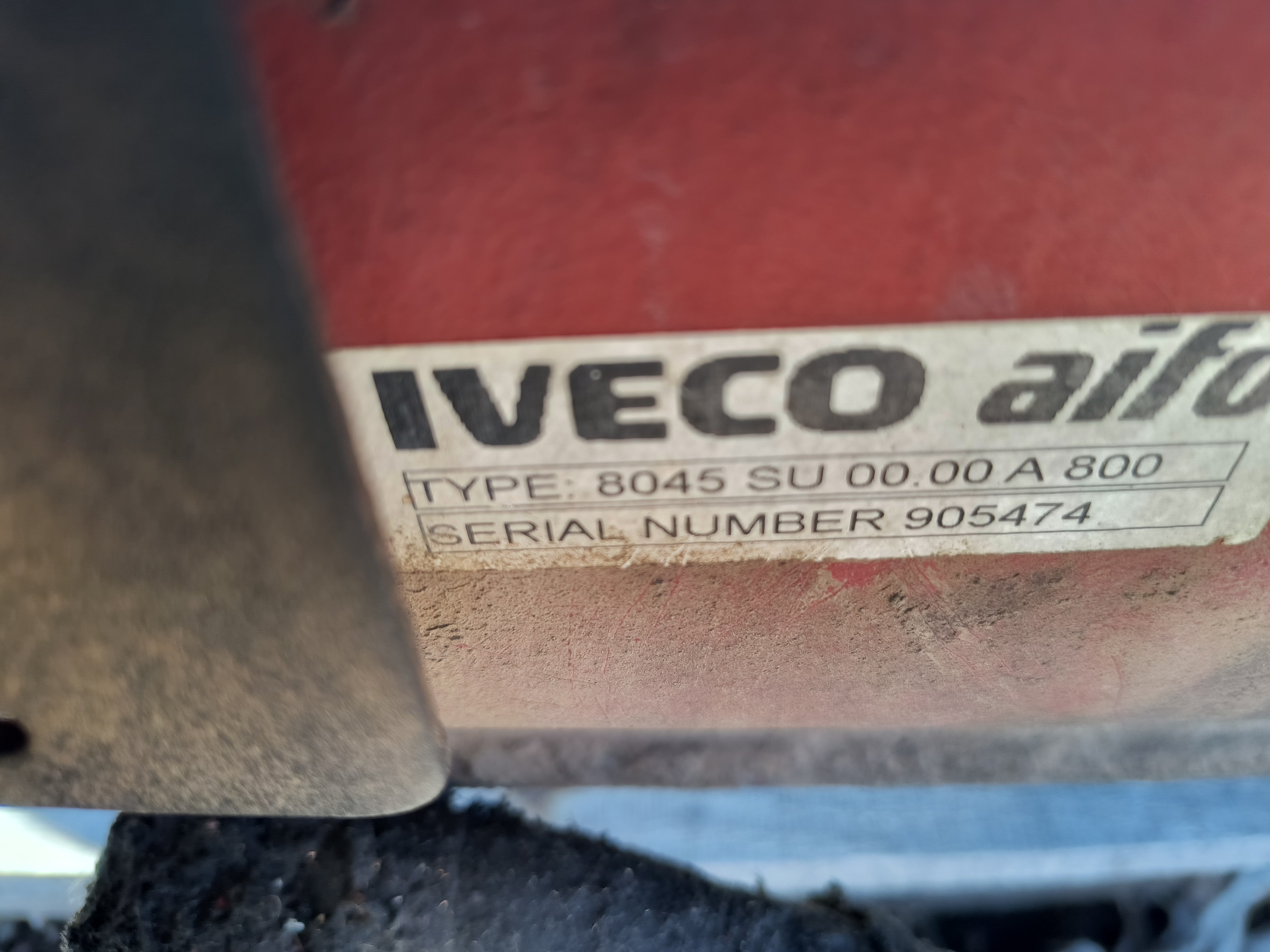 2007 IVECO 8045SU Power Unit