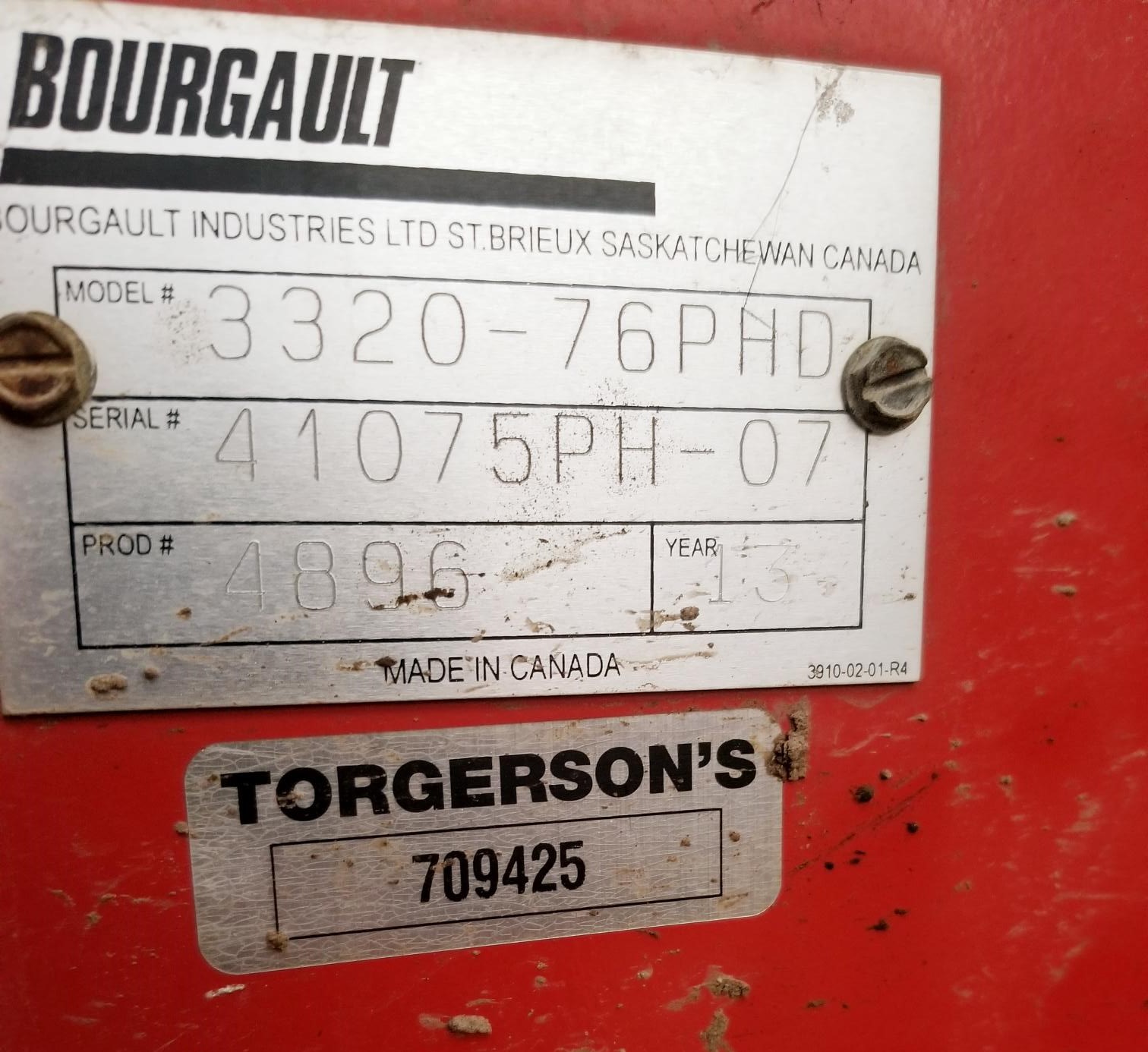 2013 Bourgault 3320-76 Seeding Tool