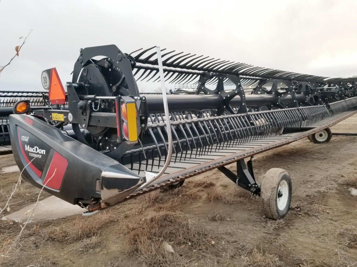 2021 MacDon FD140 Header Combine