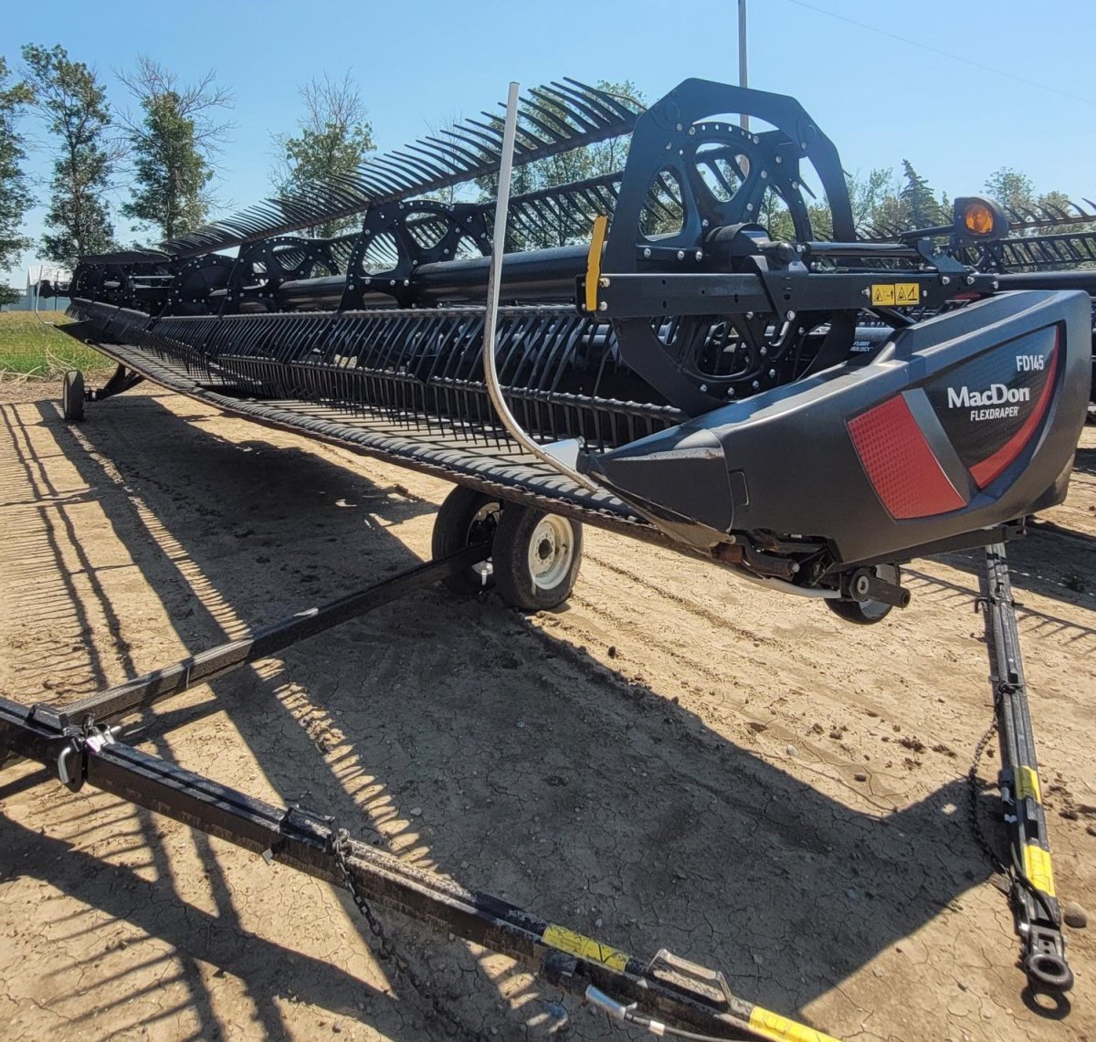 2021 MacDon FD145 Header Combine