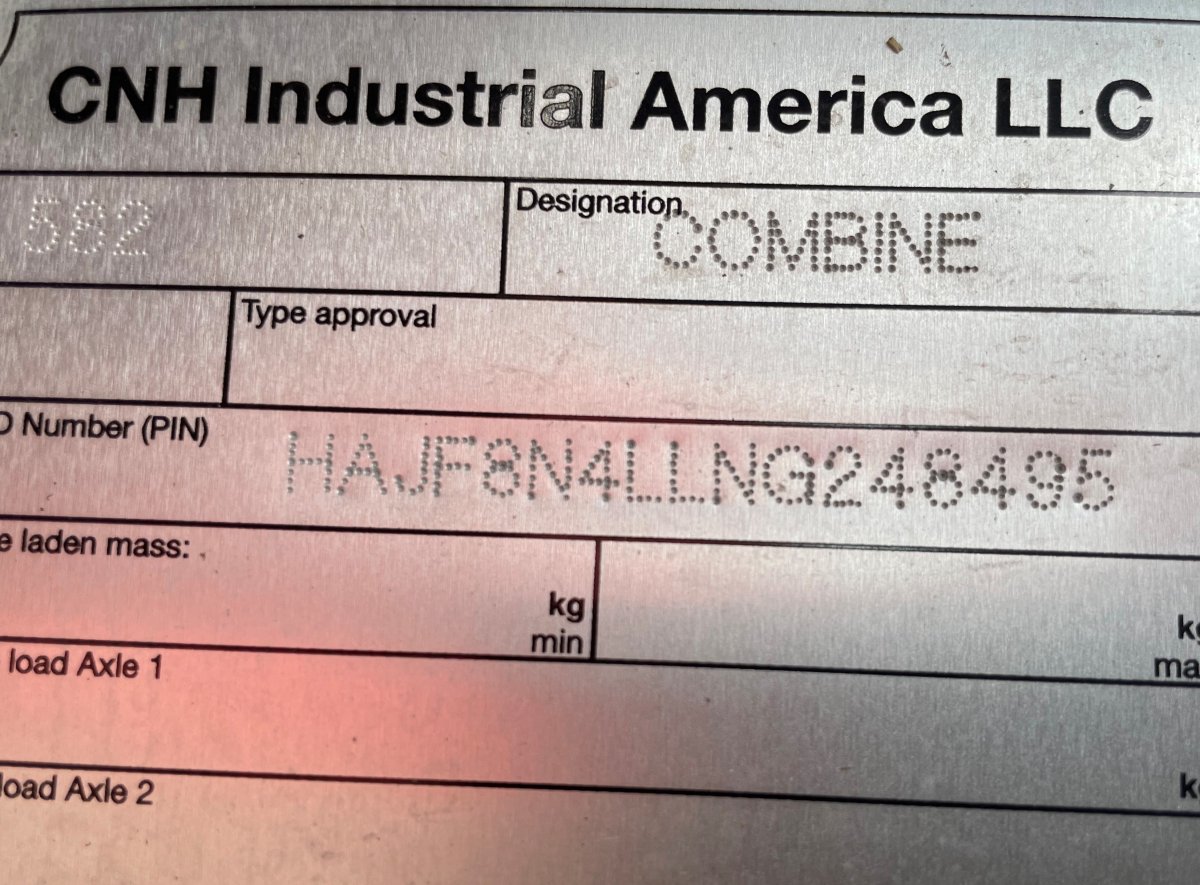 2022 Case 8250 Combine