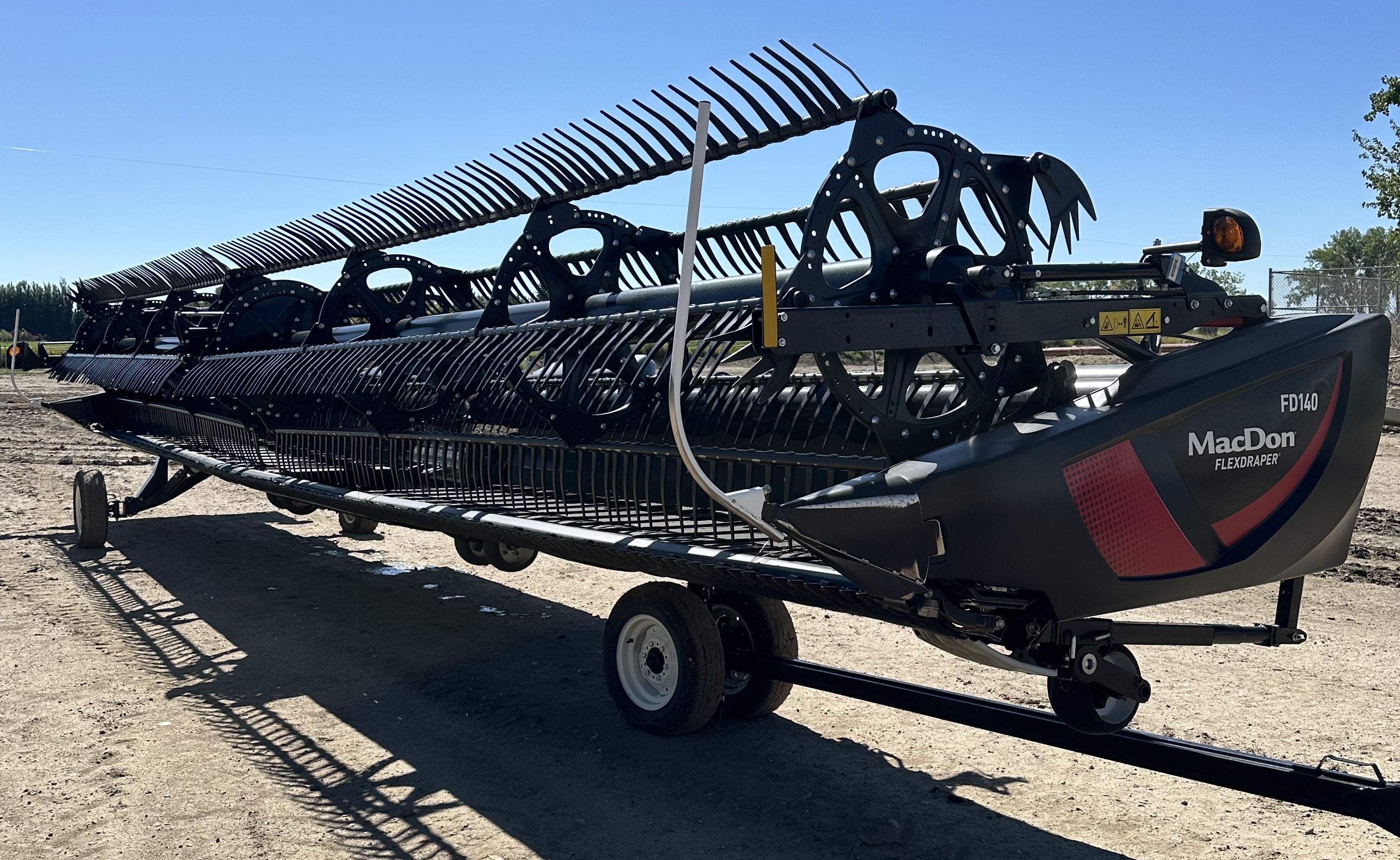 2022 MacDon FD140 Header Combine
