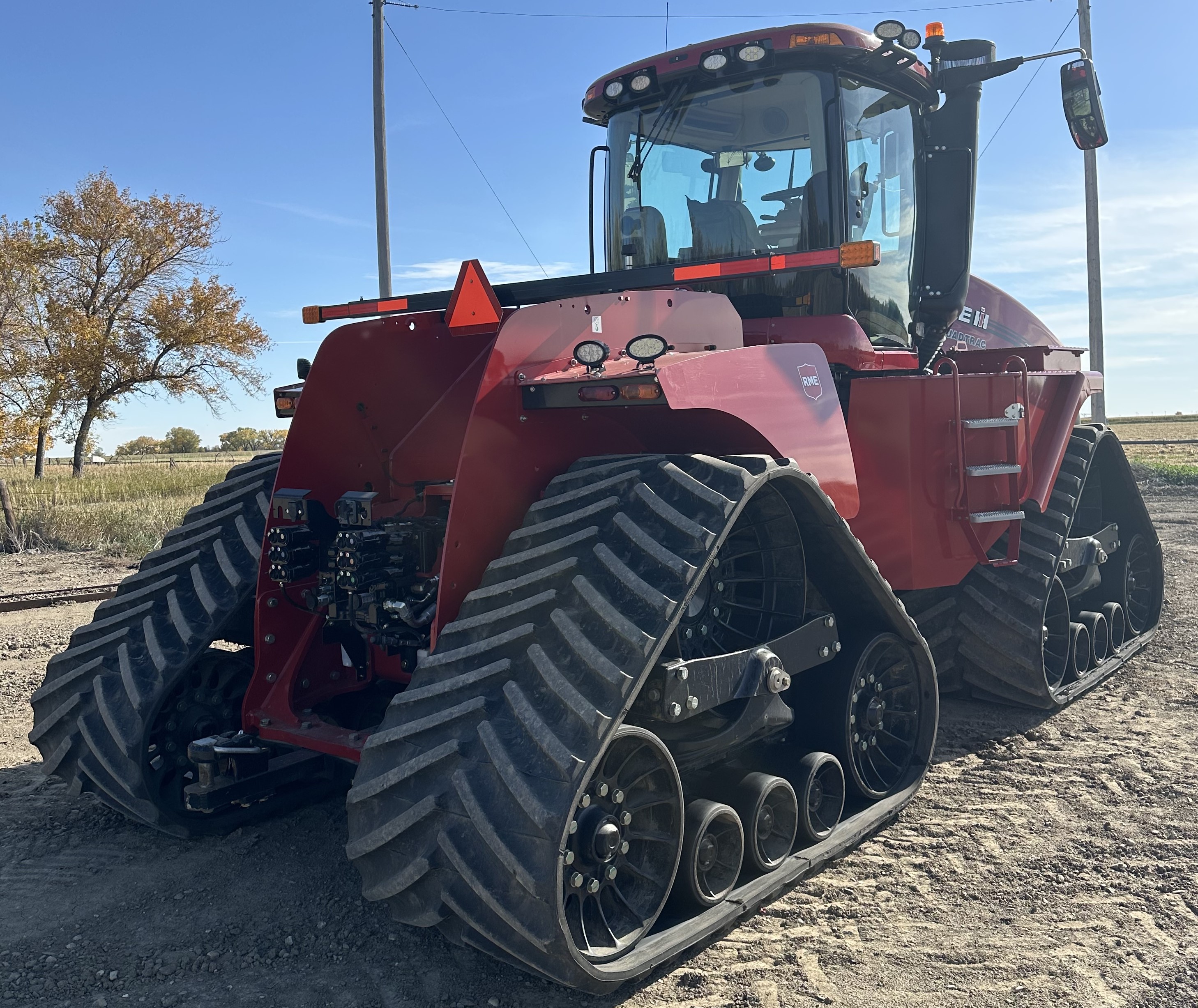 2021 Case 580Q Tractor Rubber Track