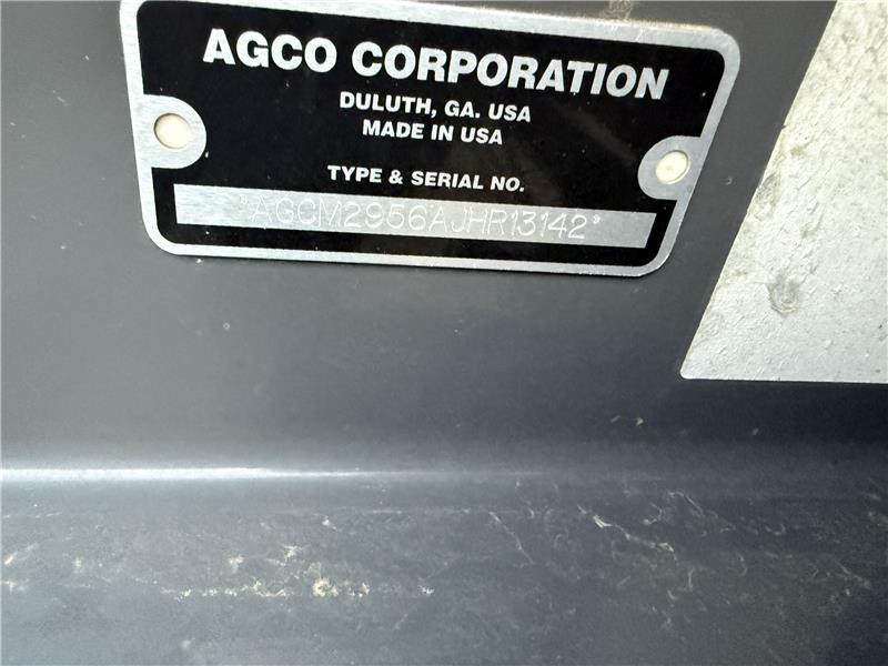 2017 Massey Ferguson 2956 Baler/Round