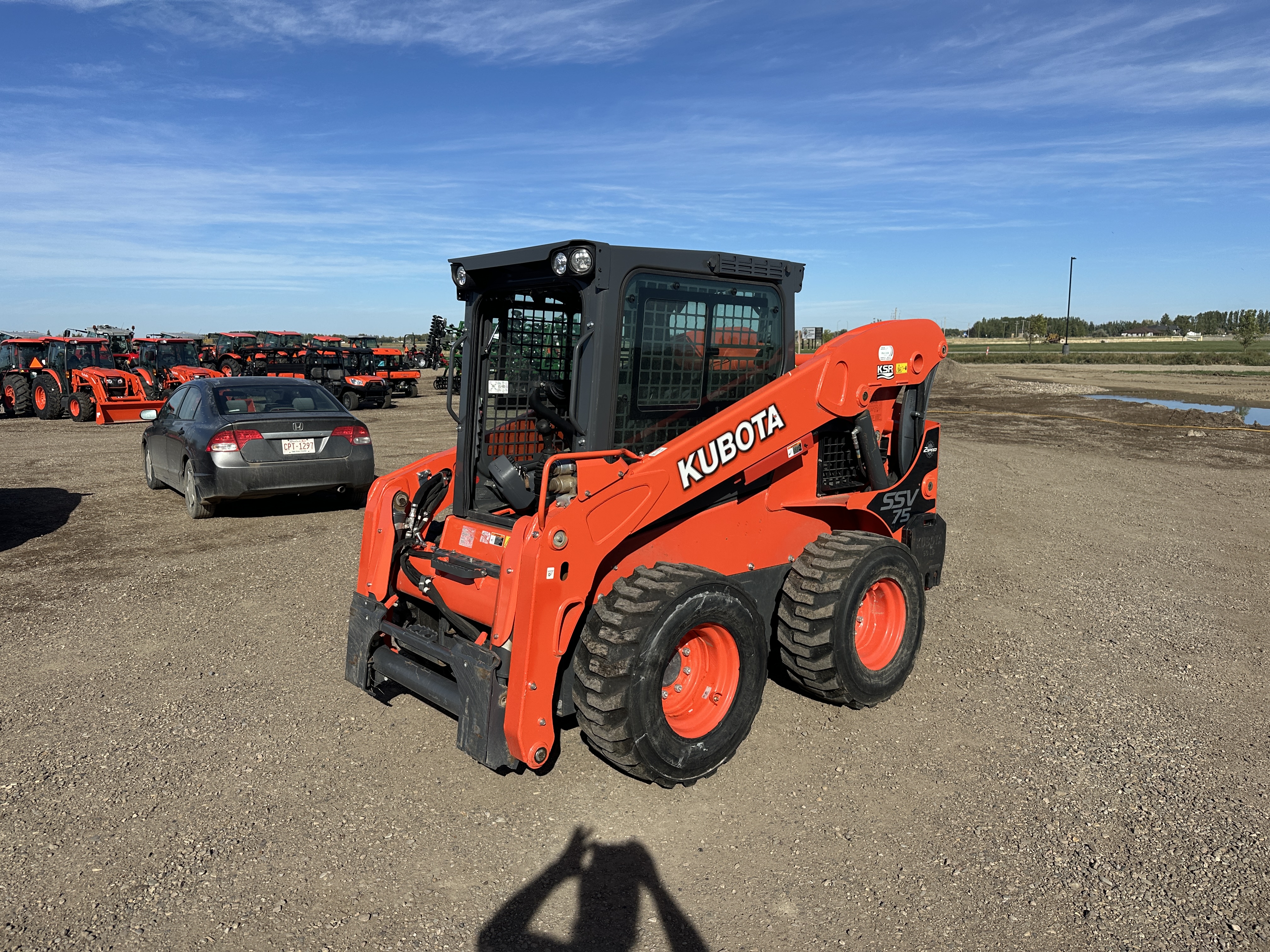 2020 Kubota SSV75 Skid Steer Loader