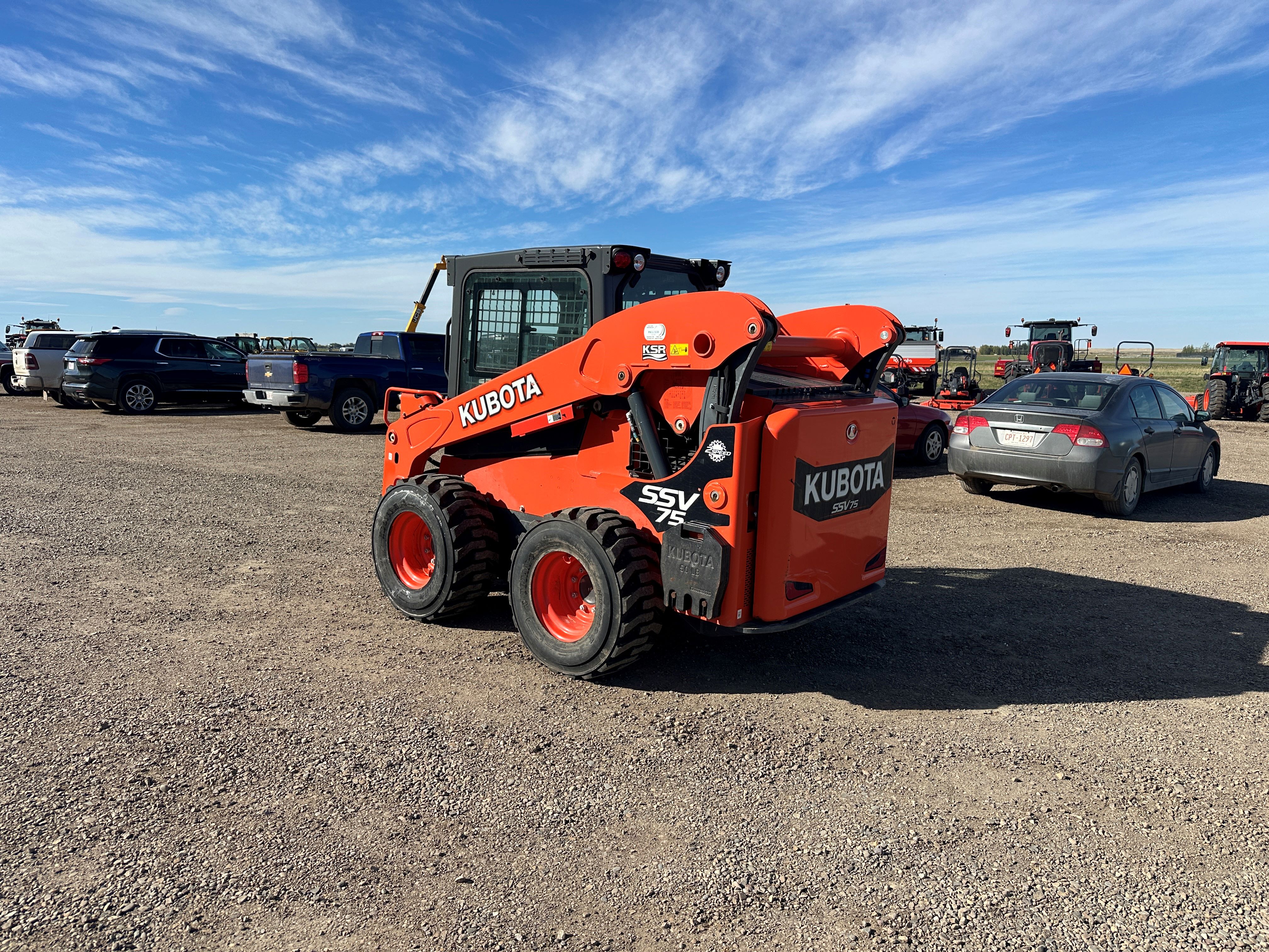 2020 Kubota SSV75 Skid Steer Loader