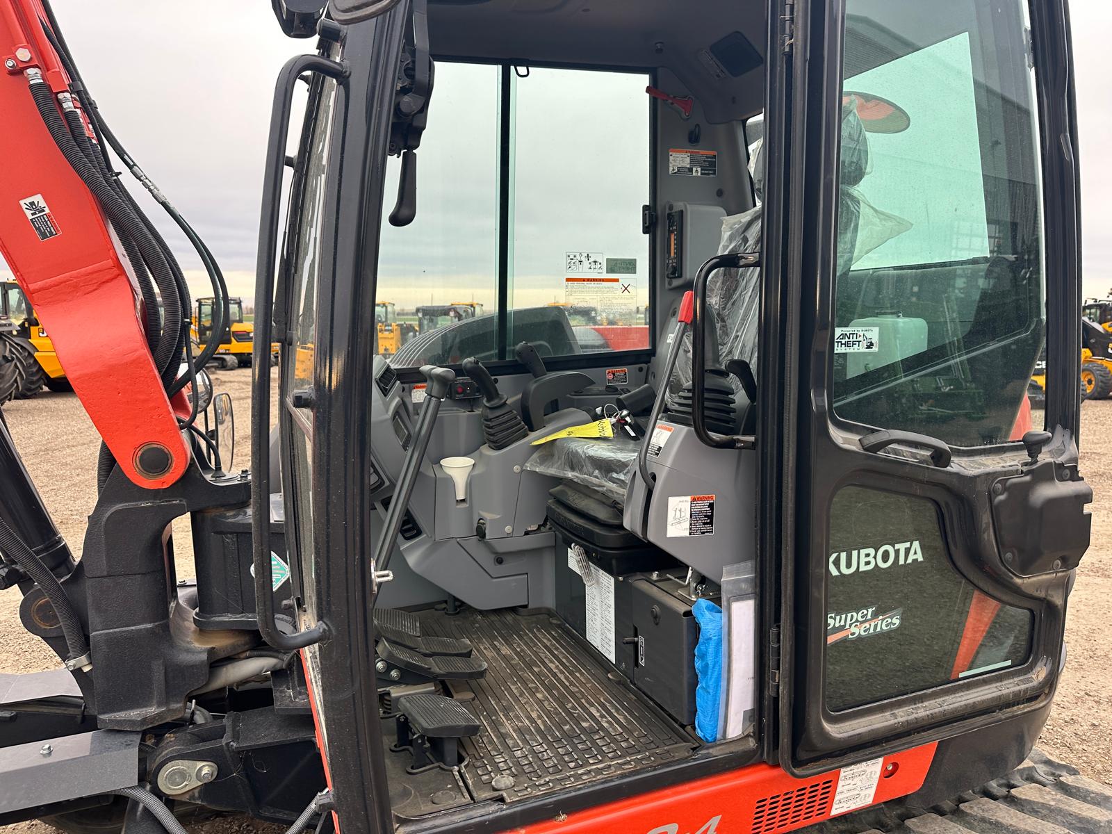 2021 Kubota KX080-4 Excavator Mini