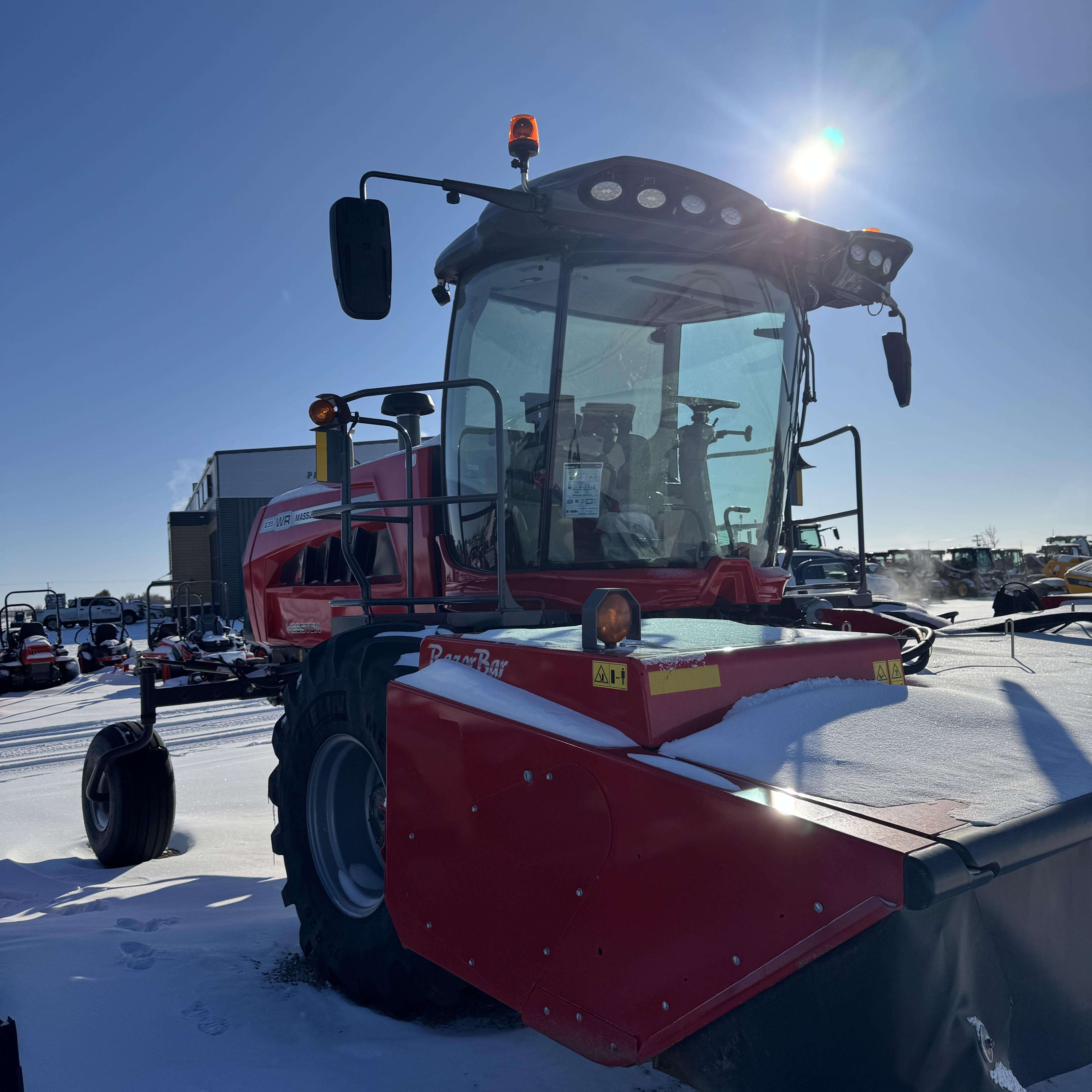 2024 Massey Ferguson WR235 Windrower