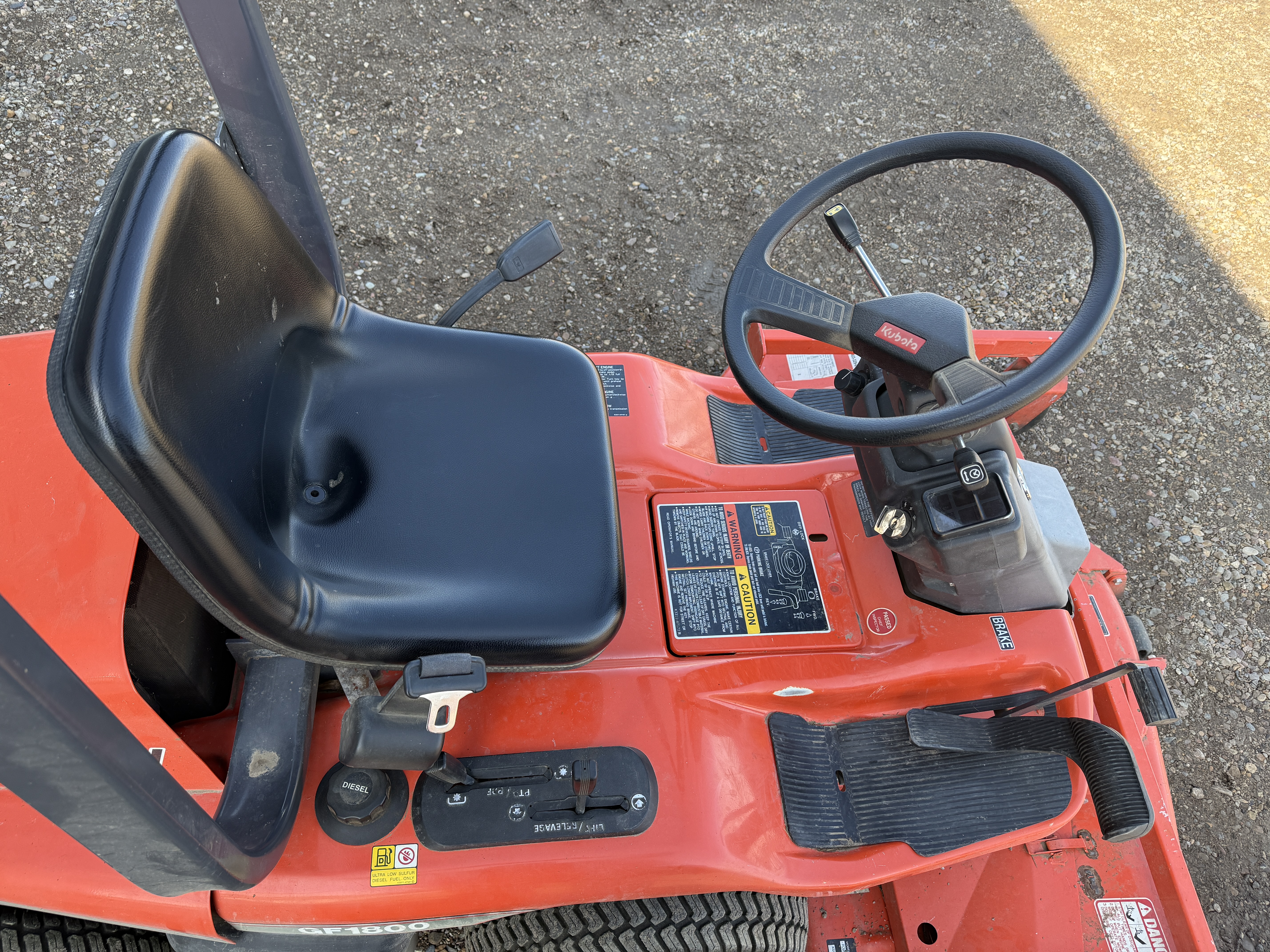 2015 Kubota GF1800 Mower/Front Deck