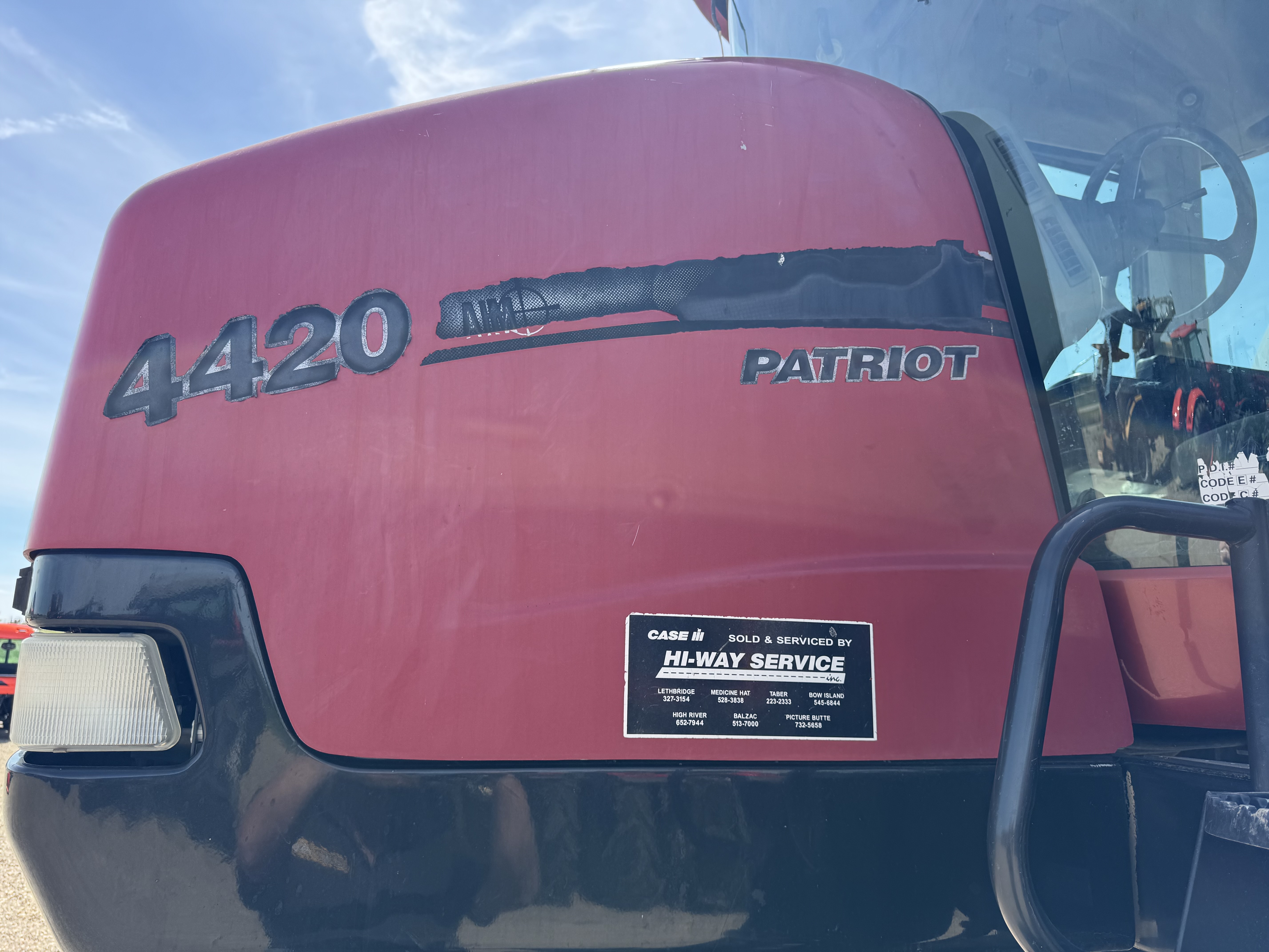2009 Case IH Patriot 4420 Sprayer/High Clearance