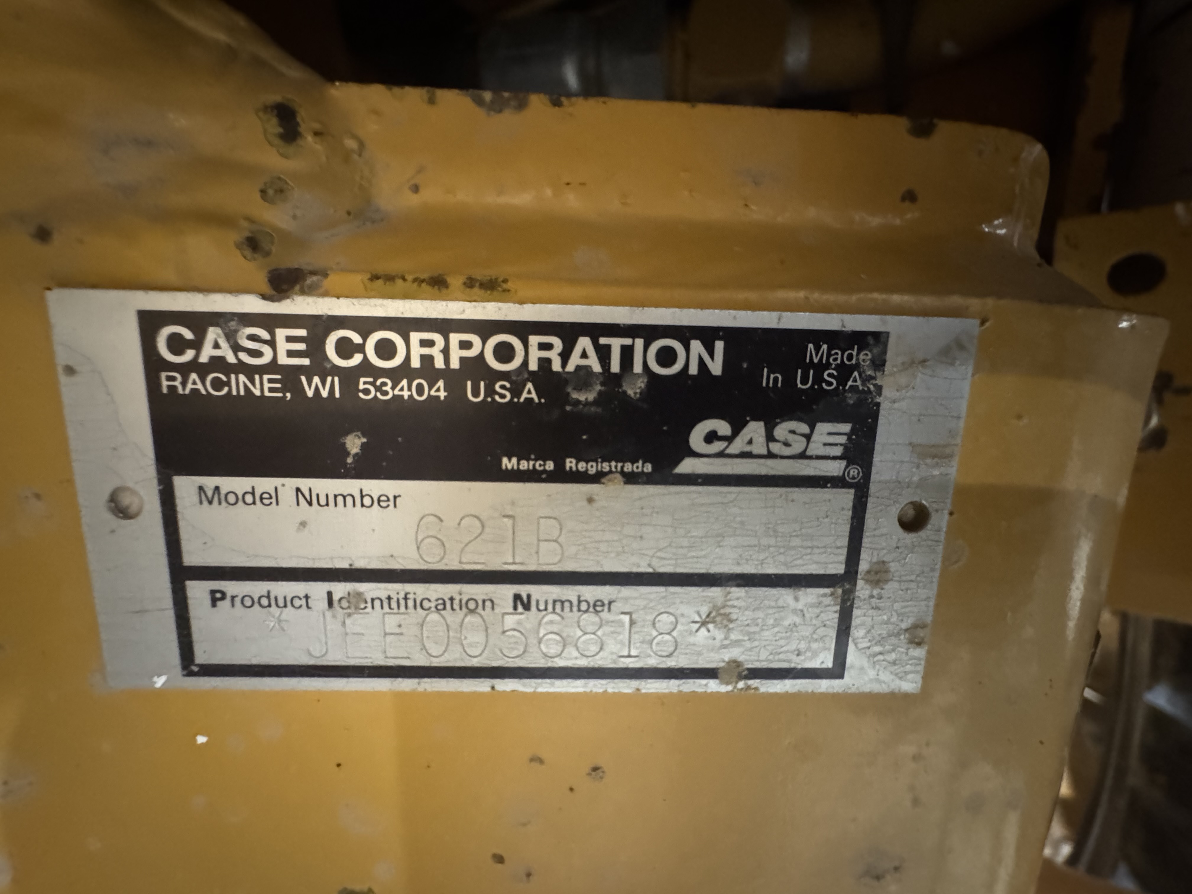 Case 621B Wheel Loader