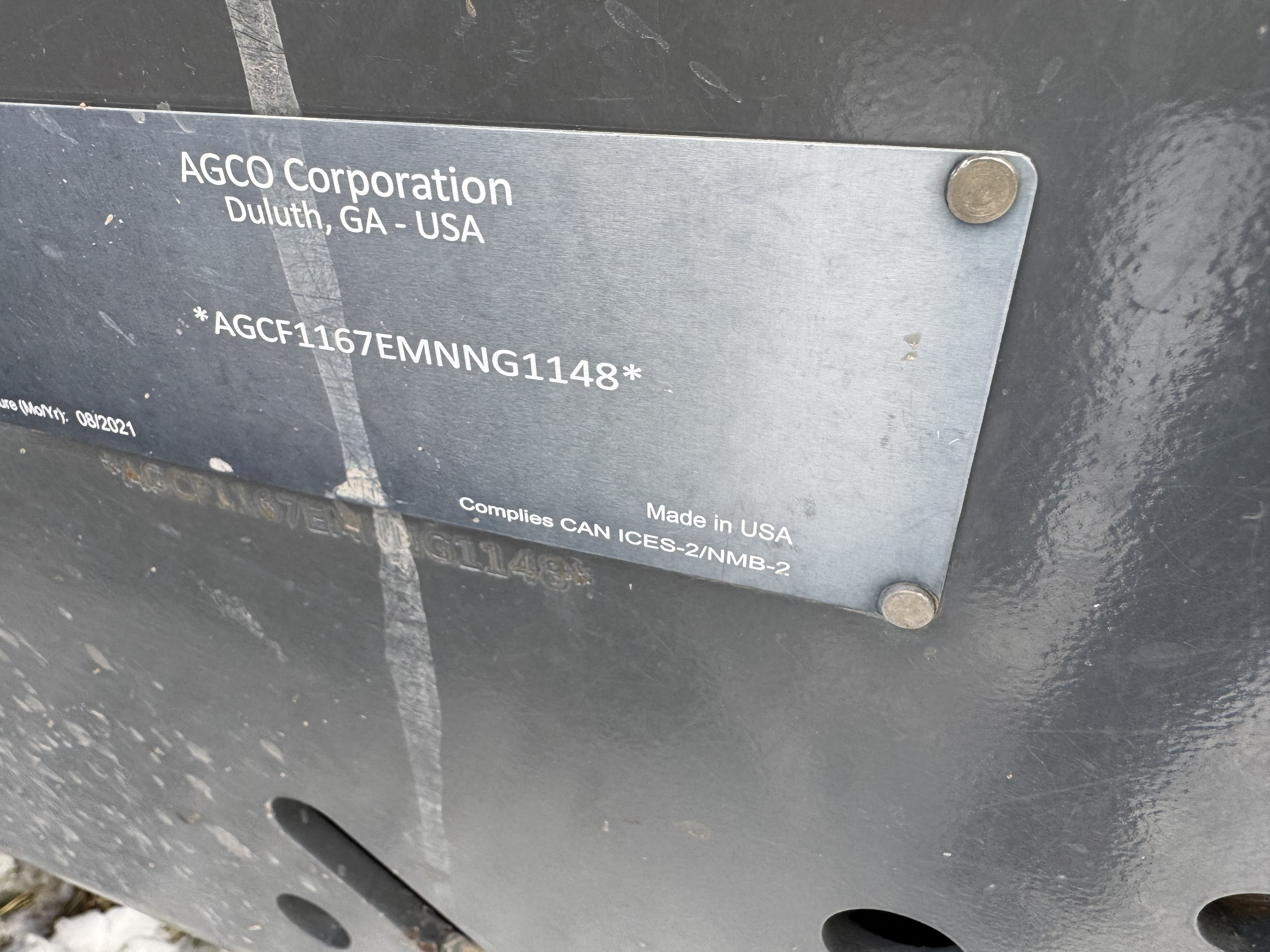 2021 Fendt 1167 Tractor