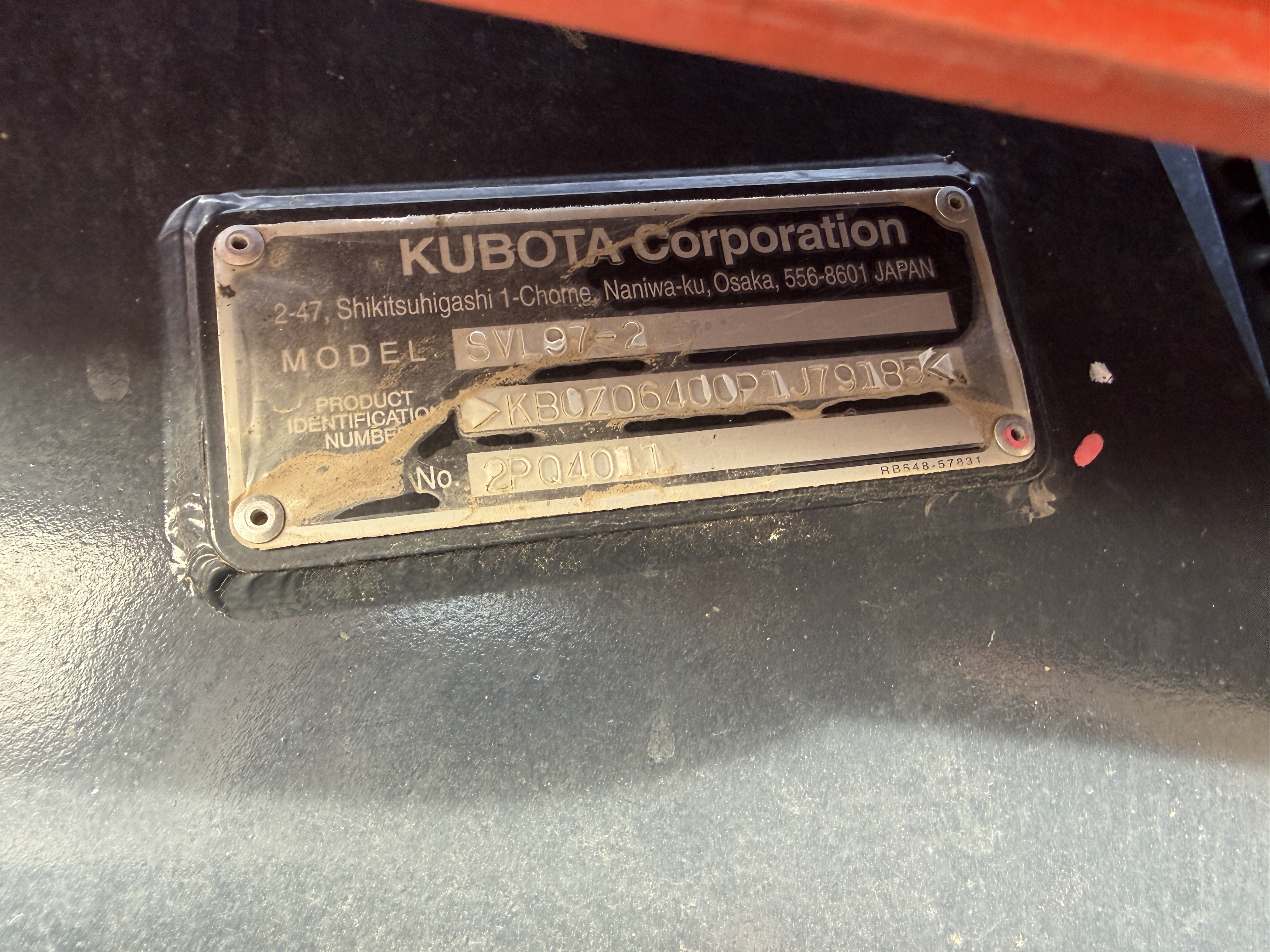 2022 Kubota SVL97-2 Compact Track Loader