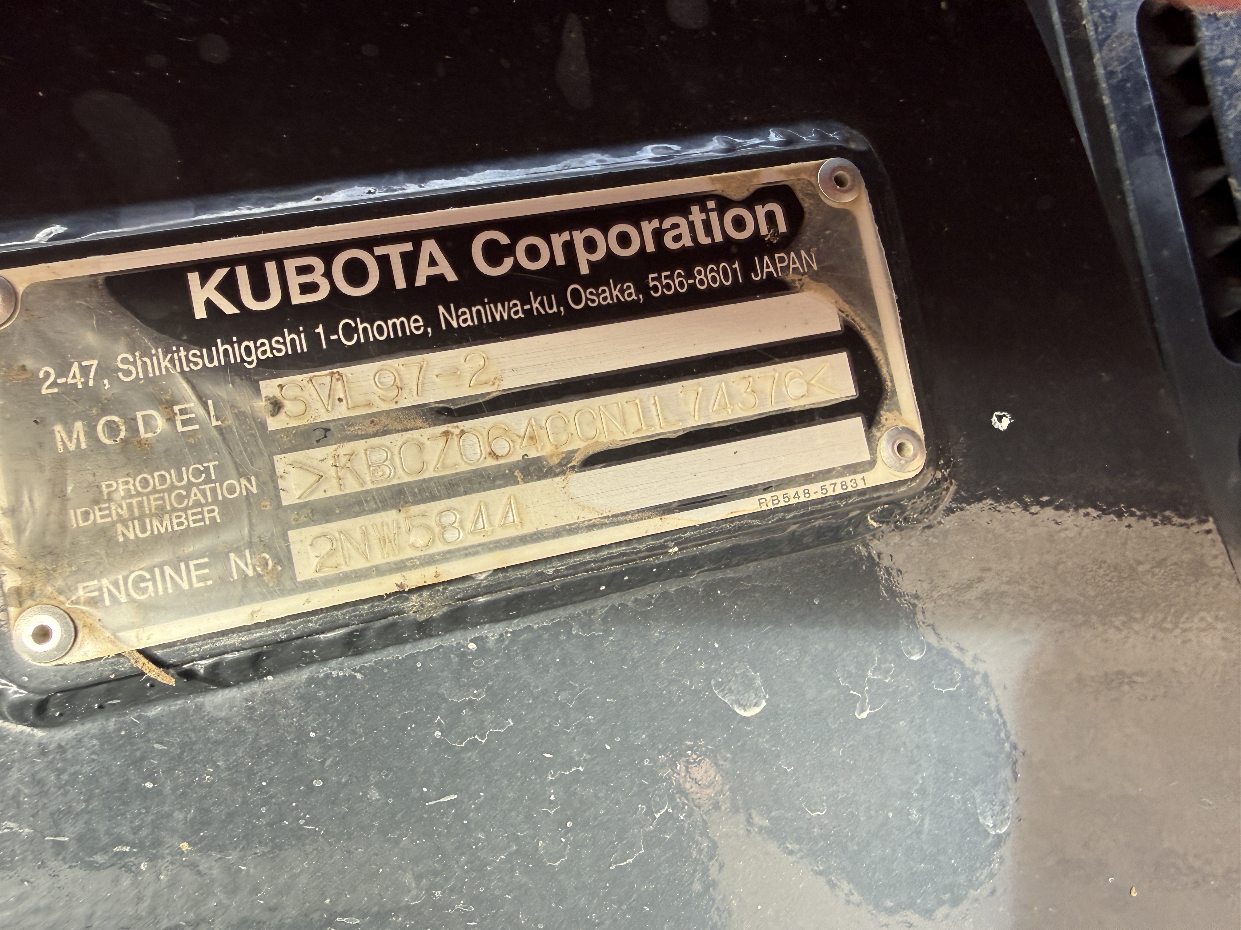 2023 Kubota SVL97-2 Compact Track Loader