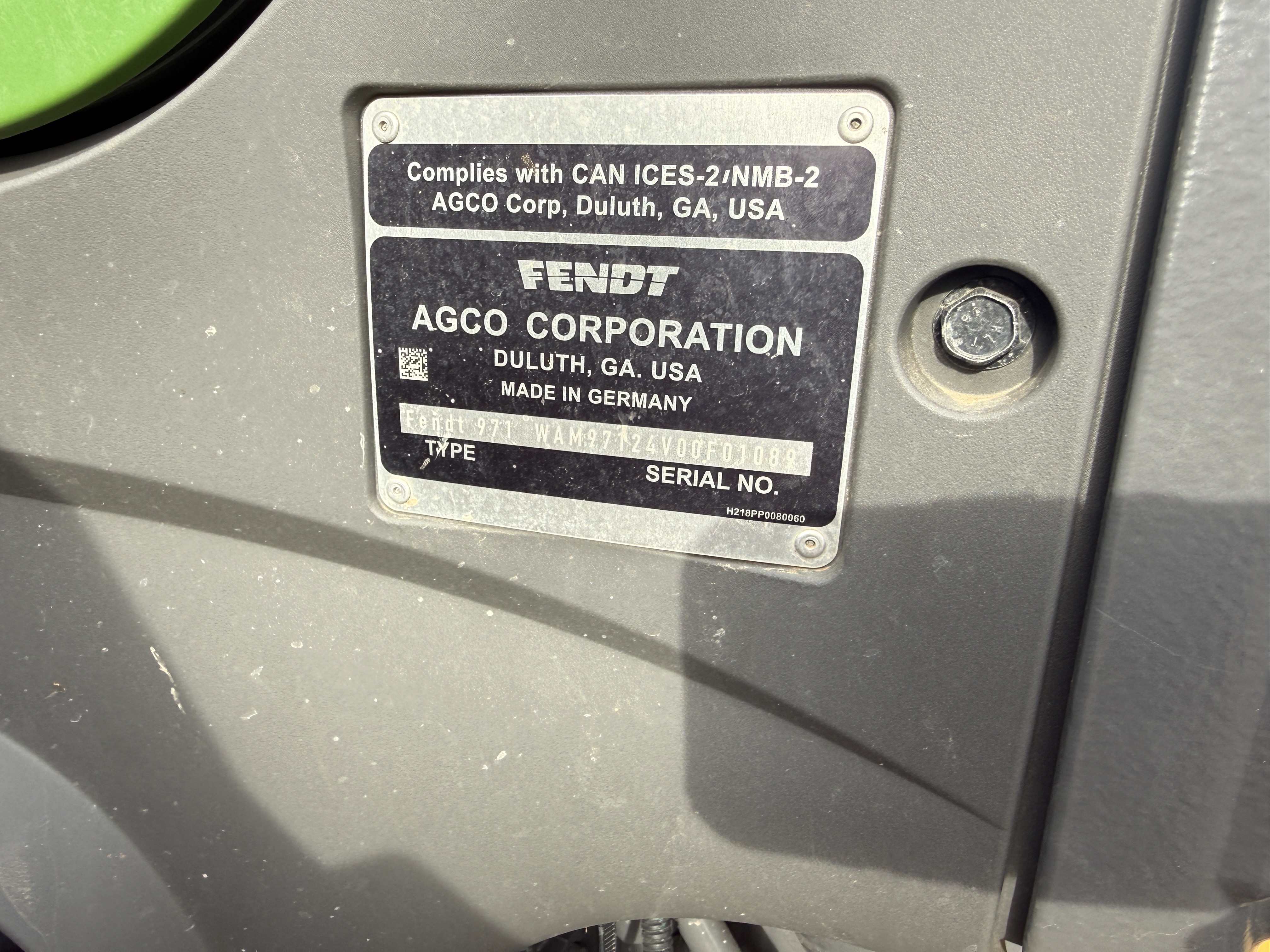 2023 Fendt 939 Gen7 Tractor