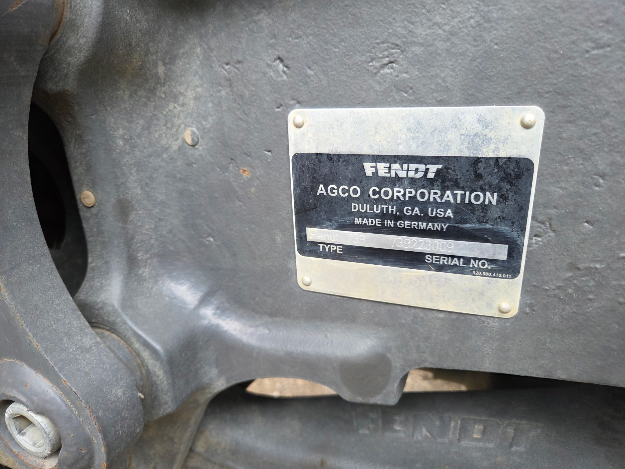 2016 Fendt 716S4 Tractor