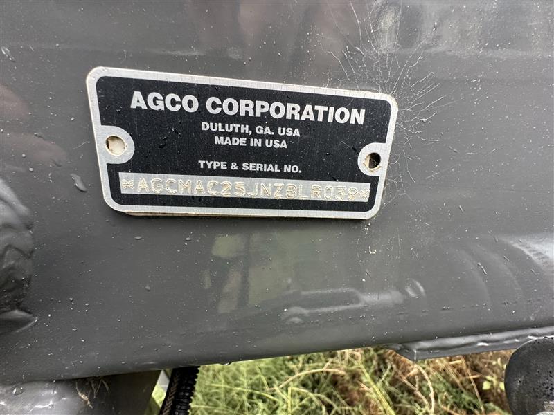 2022 Massey Ferguson AC25 Bale Accumulator