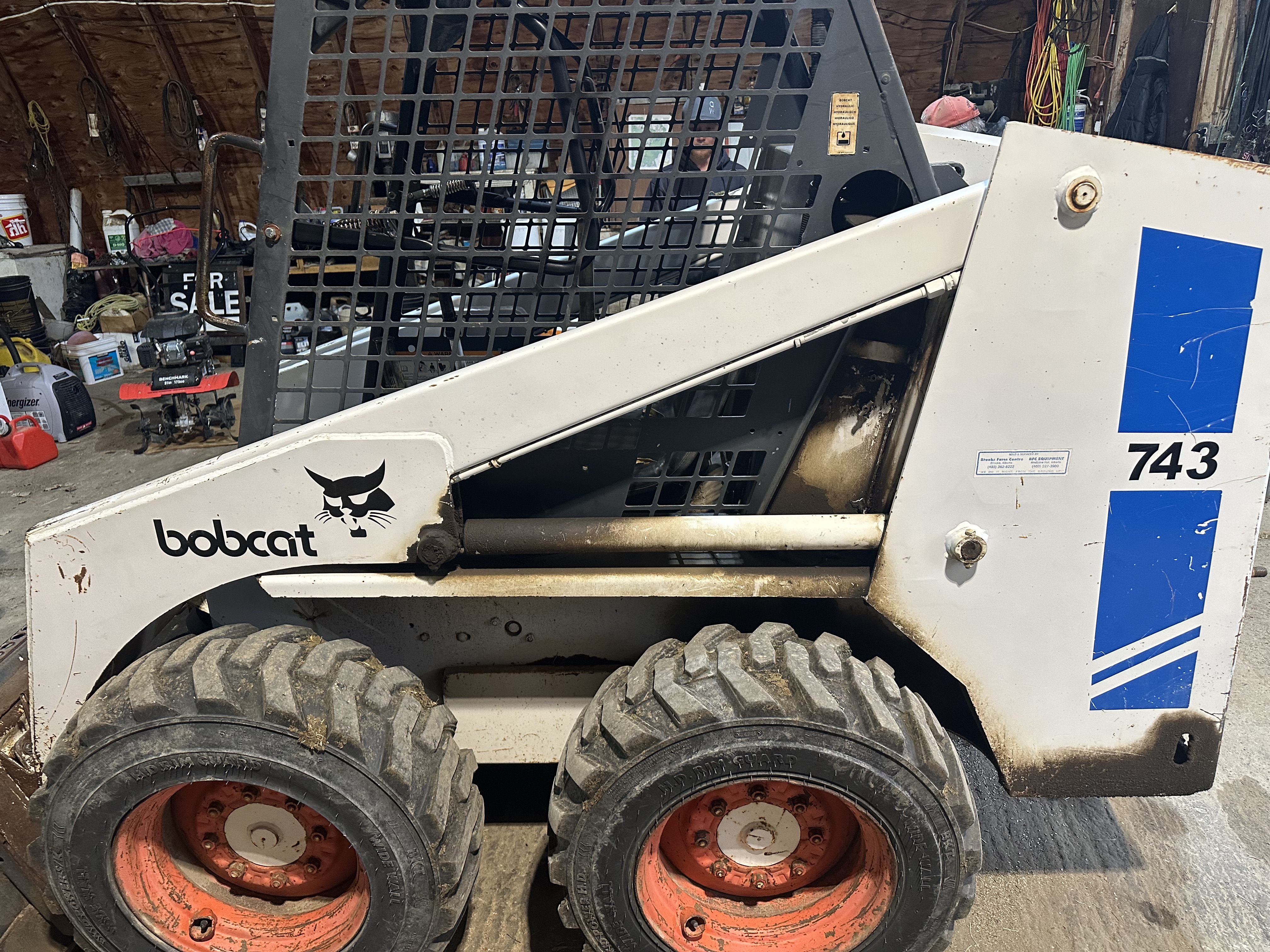 Bobcat 743 Skid Steer Loader