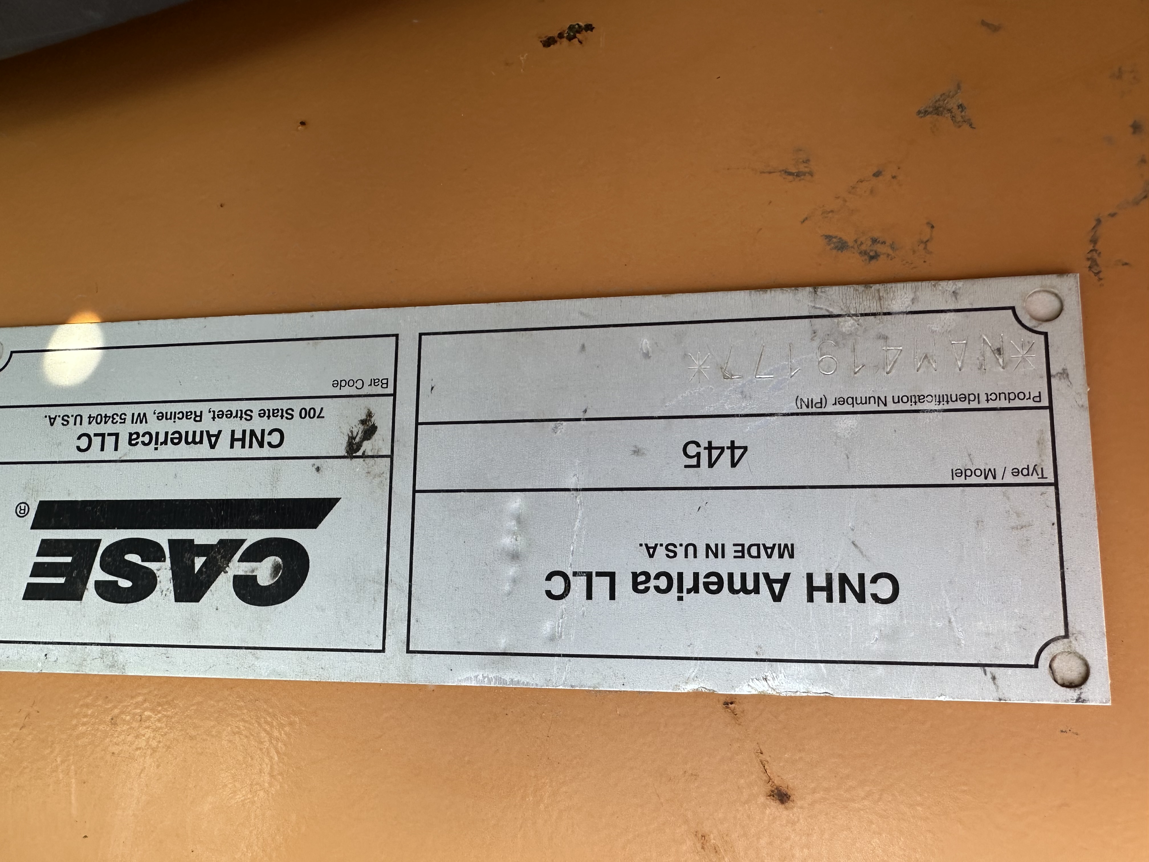 2008 Case 445 Skid Steer Loader