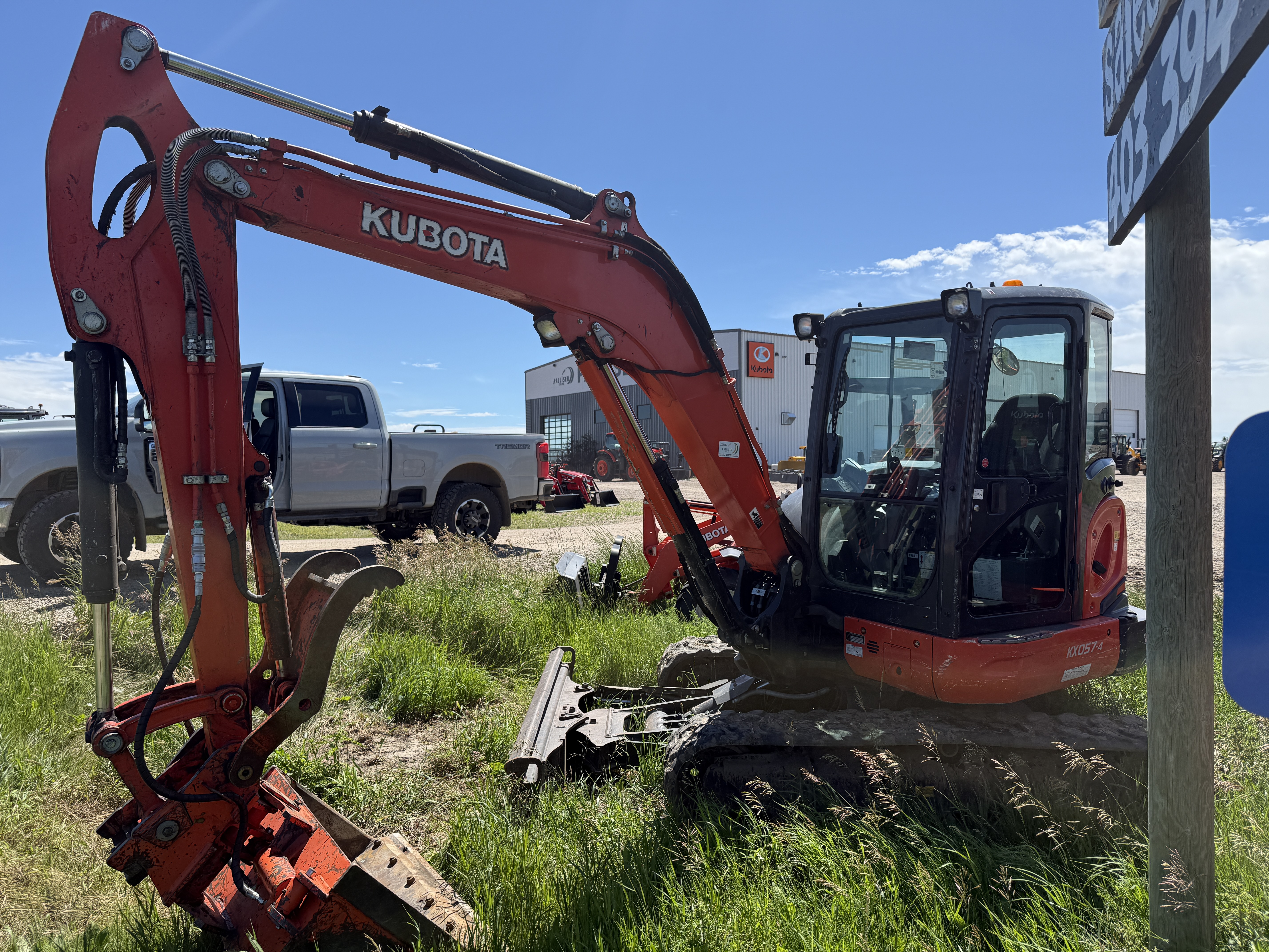 Kubota KX057-4 Excavator Mini