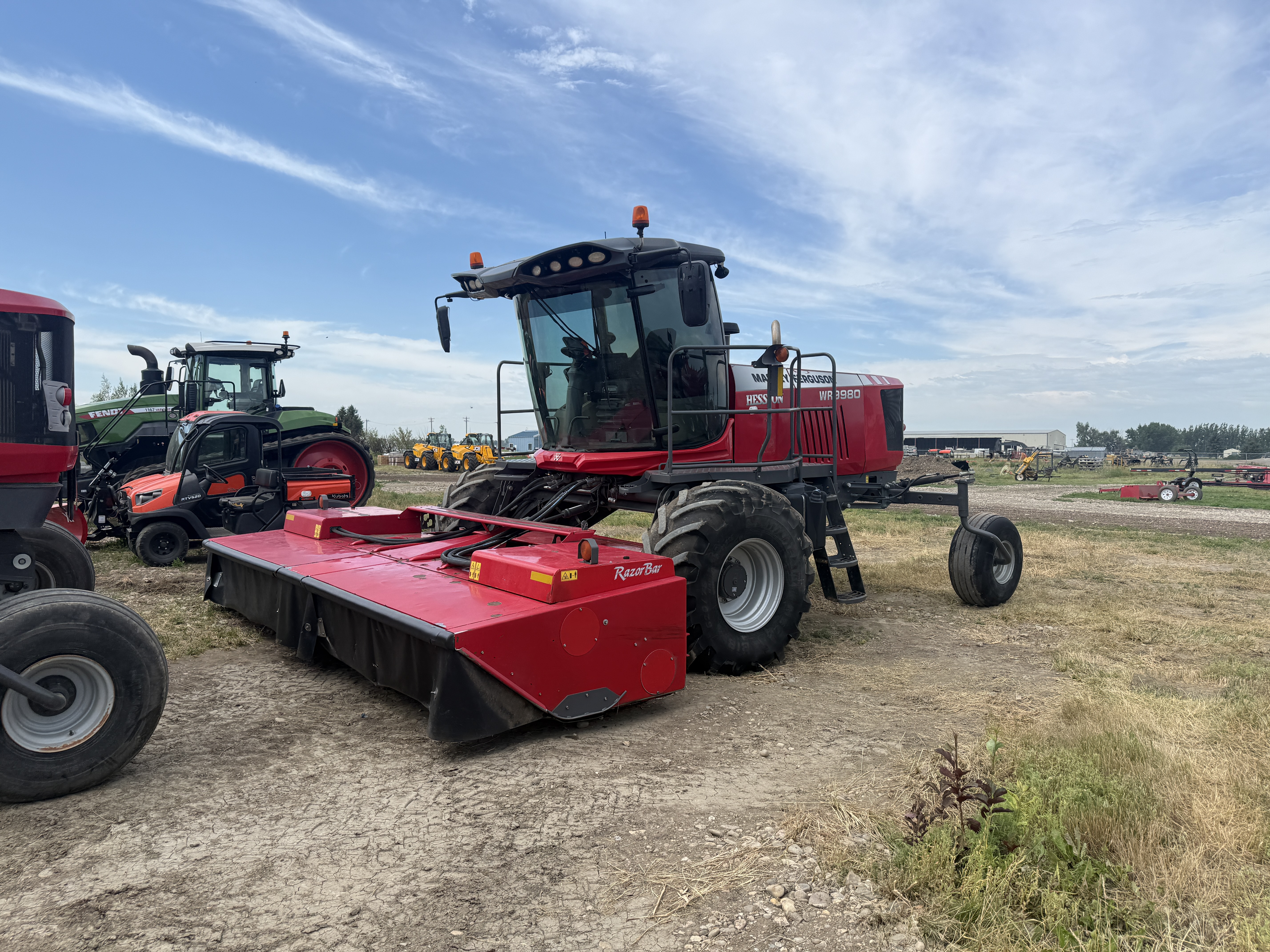 Massey Ferguson WR9980 Windrower