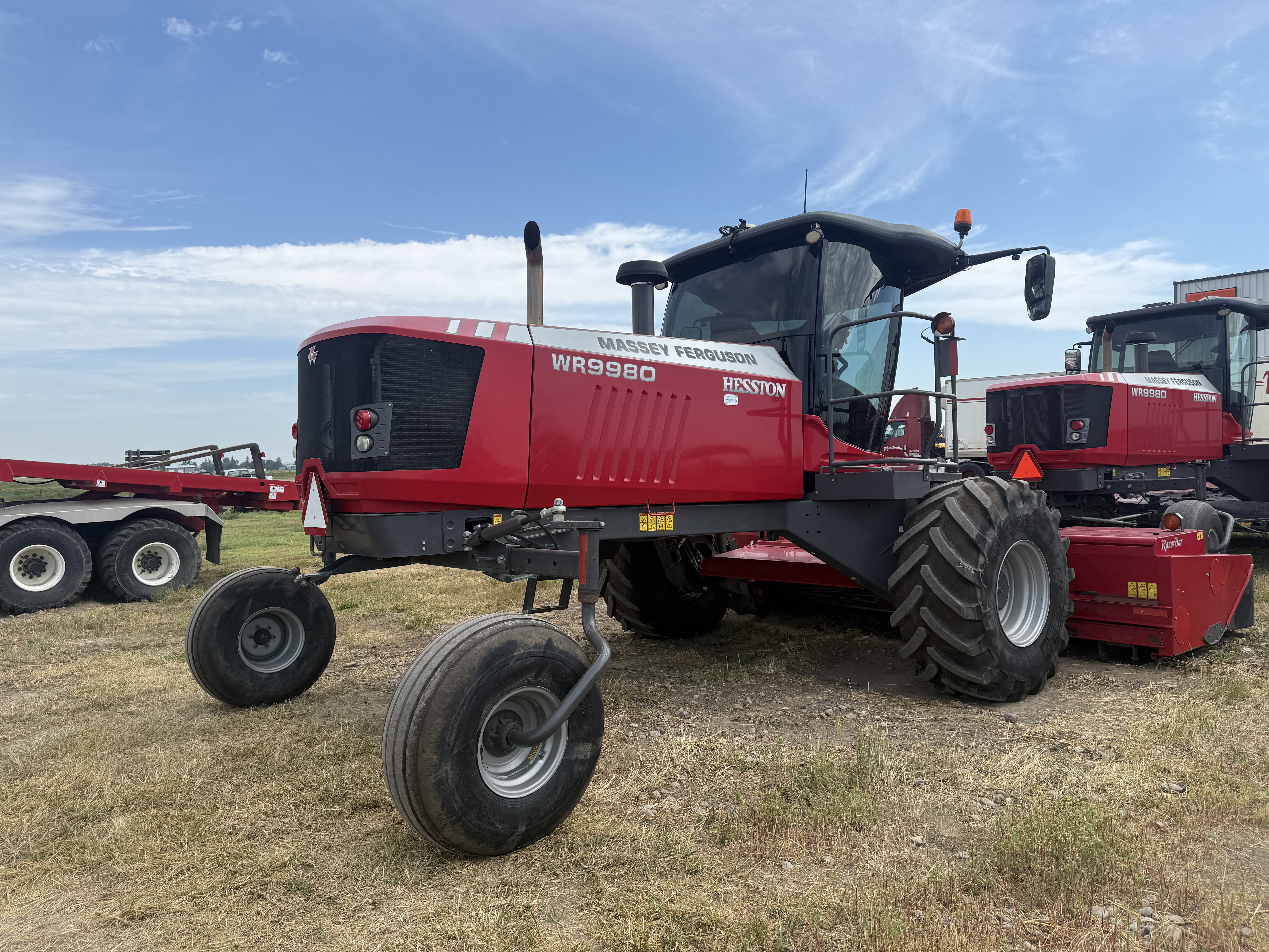 Massey Ferguson WR9980 Windrower