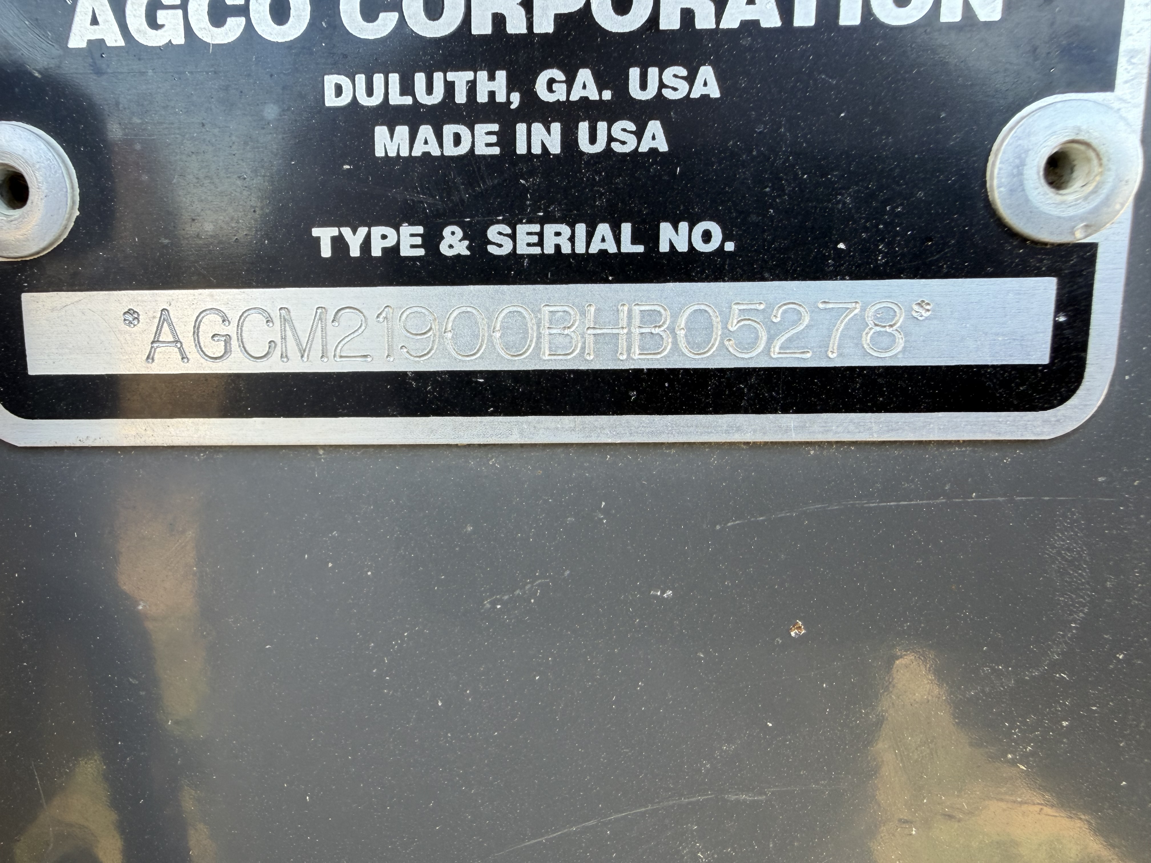 2011 Massey Ferguson 2190 Baler/Square