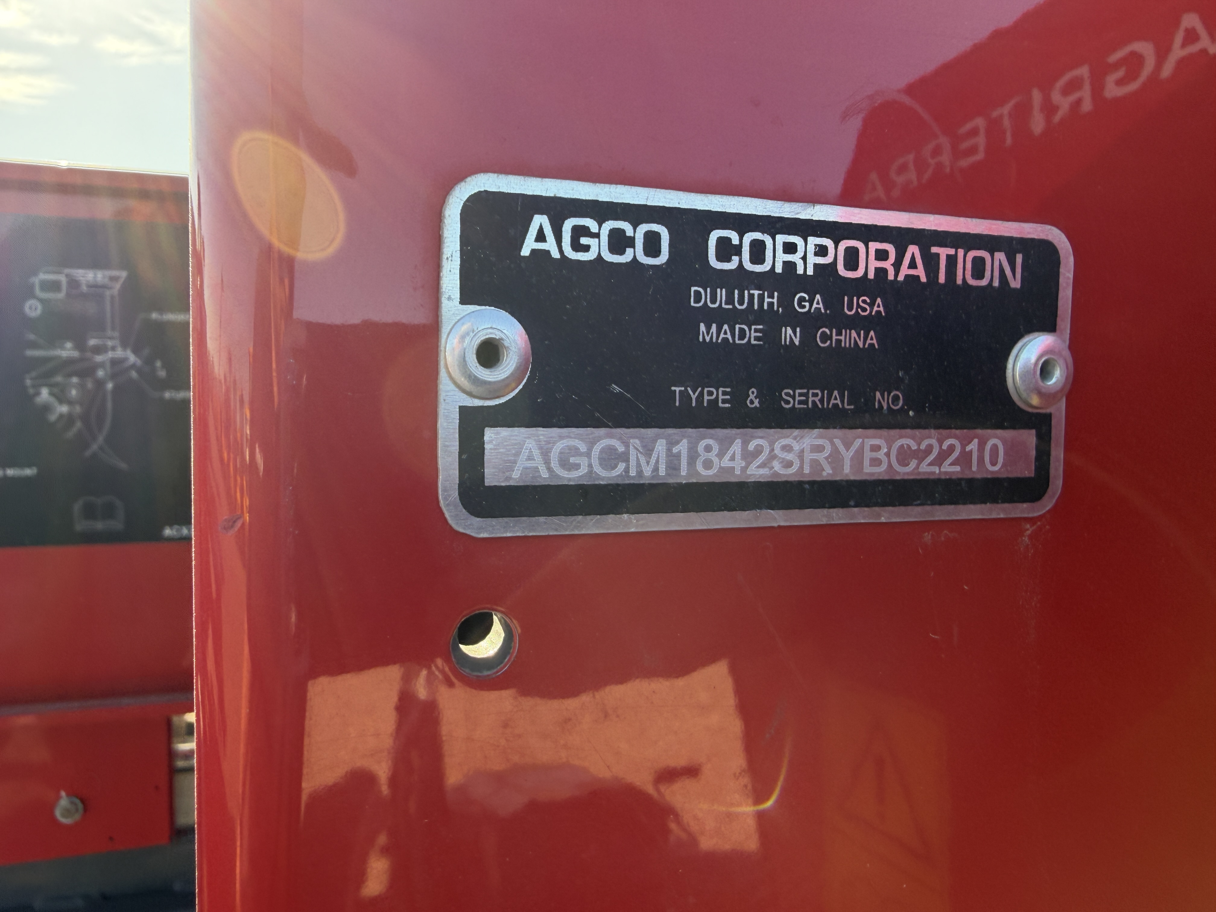 2024 Massey Ferguson 1842S Baler/Square